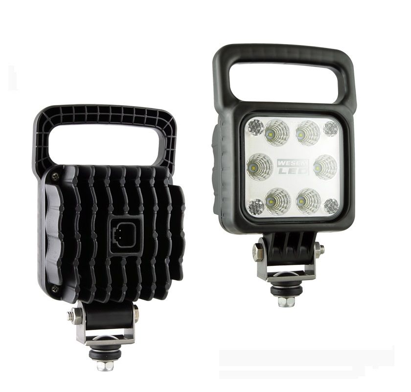 Lampa robocza LED 1500lm 50° złącze DT04-2P LED1F.47417 Wesem