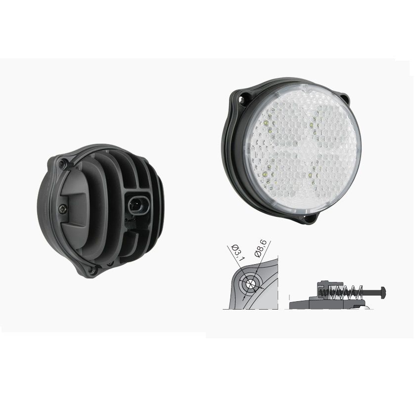 Lampa robocza LED 58° 1000lm SuperSeal 2P Cap CRC5E.51927 Wesem