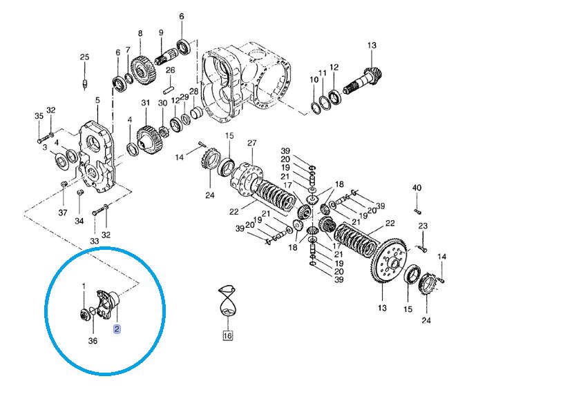 Kołnierz New Holland LM 85813909 CNH