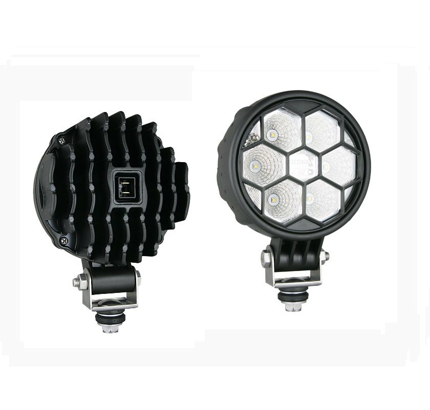 Lampa robocza LED 50° 1500lm złącze AMP CRC3A.48706 Wesem