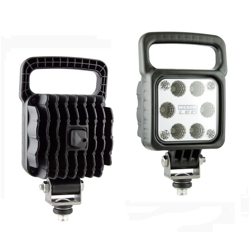 Lampa robocza LED 3000lm złącze AMP LED9B.53816 Wesem