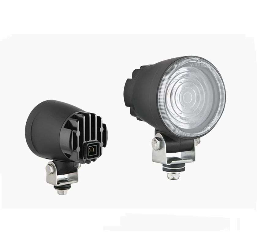 Lampa LED sygnalizacyjna niebieska złącze AMP CUC1.48643 Wesem