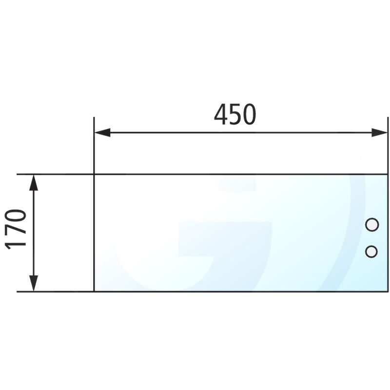 Szyba tylna dolna Fendt Farmer 258514210430