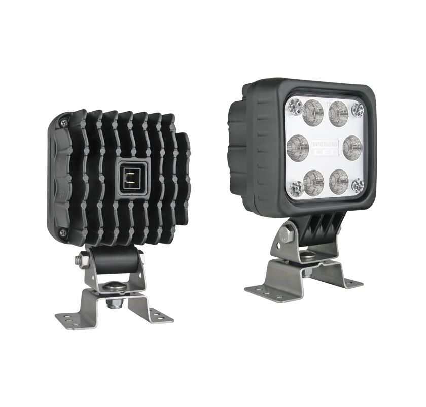 Lampa robocza LED 1500lm 48V złącze AMP LED4F.47866 Wesem