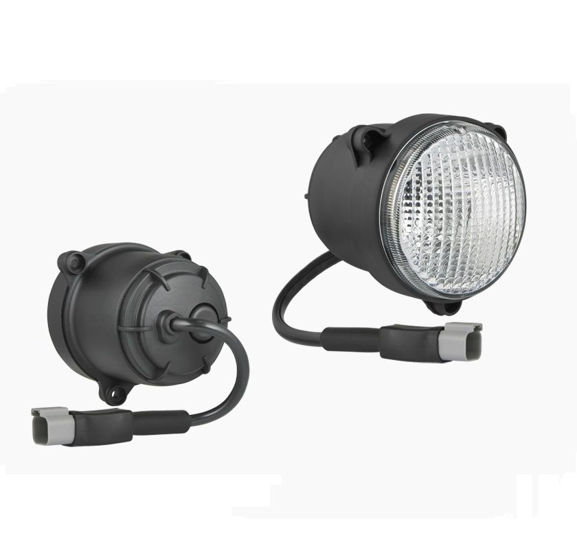 Lampa robocza fi84 przewód i złączem DT04-2P z żarówką 12V LOR6.41529 Wesem