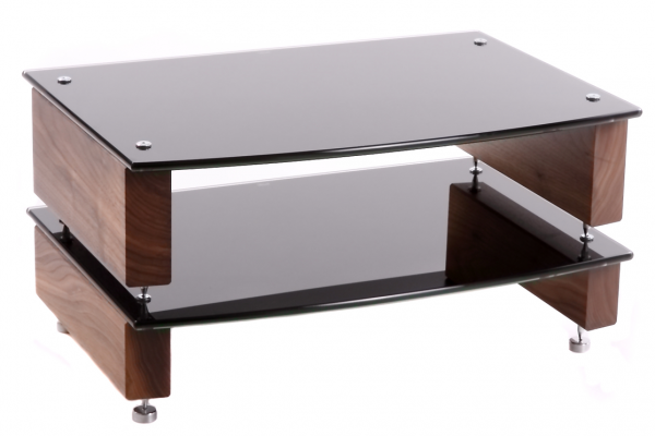 Stolik custom design milan 6 hi-fi 2 walnut