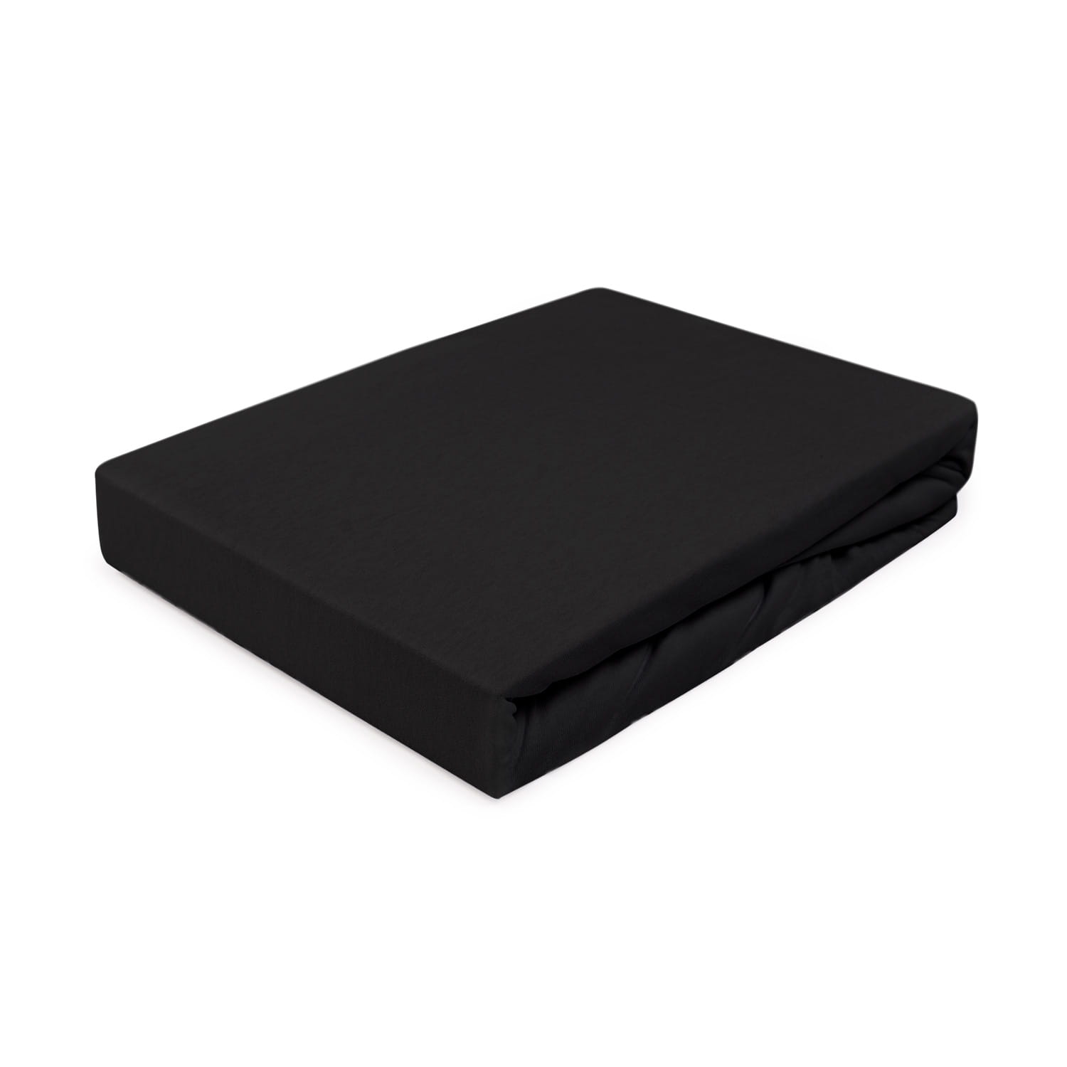 Prześcieradło z gumką 140x200 jersey 100% BAWEŁNA kolor czarny