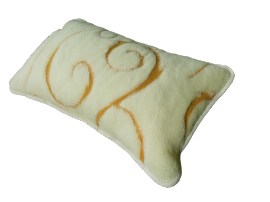 poduszka wełniana kaszmir orange/kaszmir gładki 50x60 (+-3cm)