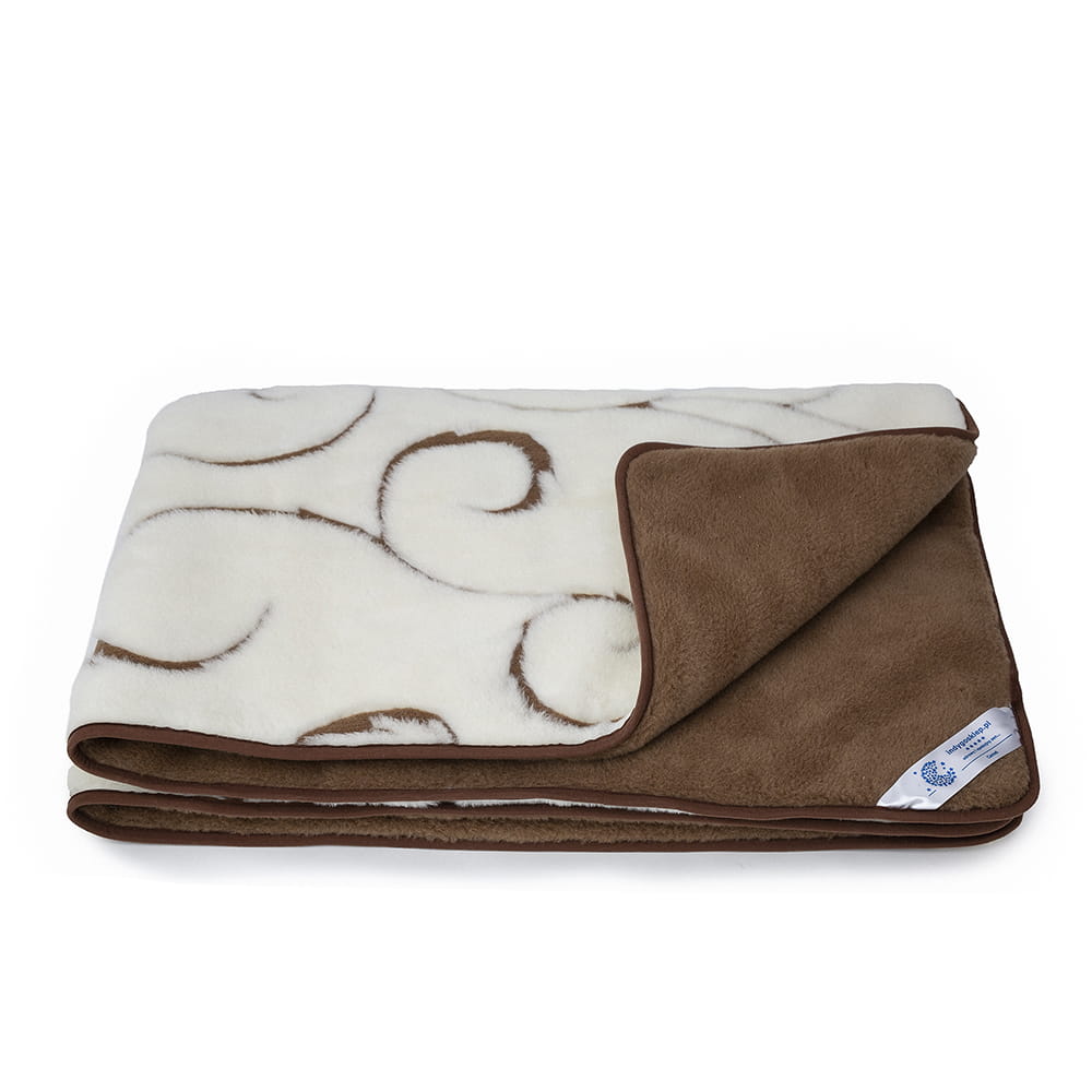 kołdra camel ciemny/kaszmir liguria 140x200 (+-5cm)