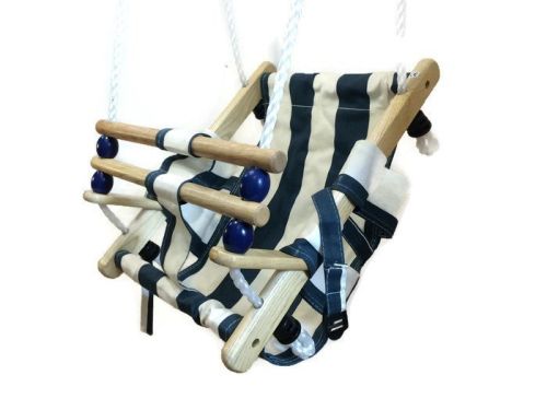 Heze drewniana huśtawka dla dzieci RETRO swing