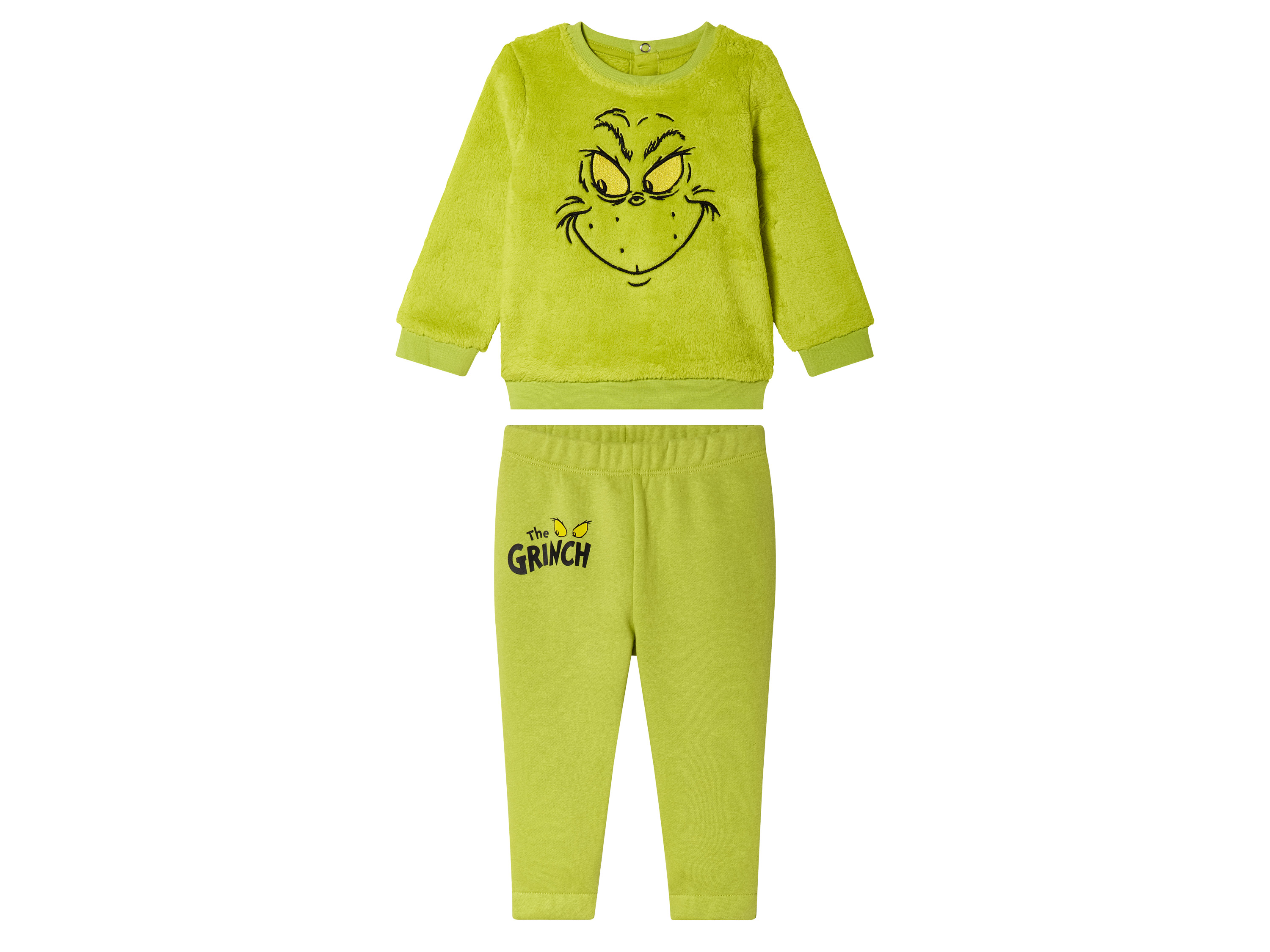 Komplet niemowlęcy z kolekcji Grinch, 2-częściowy Grinch/zielony, 50/56