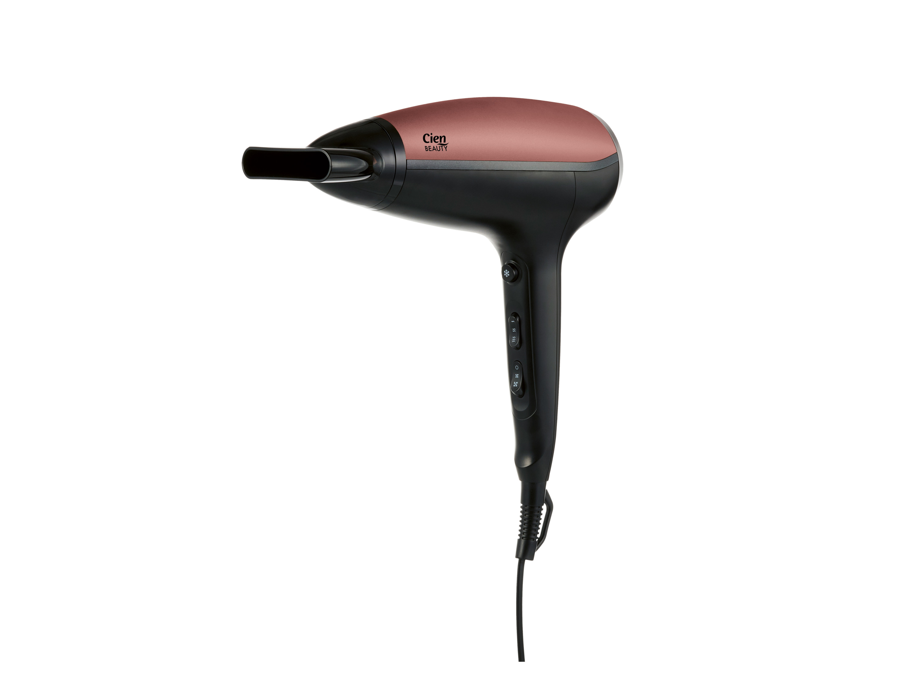 Cien Beauty Suszarka do włosów z jonizacją, DC Chdb 2200 C1, 2200 W czarny/czerwony