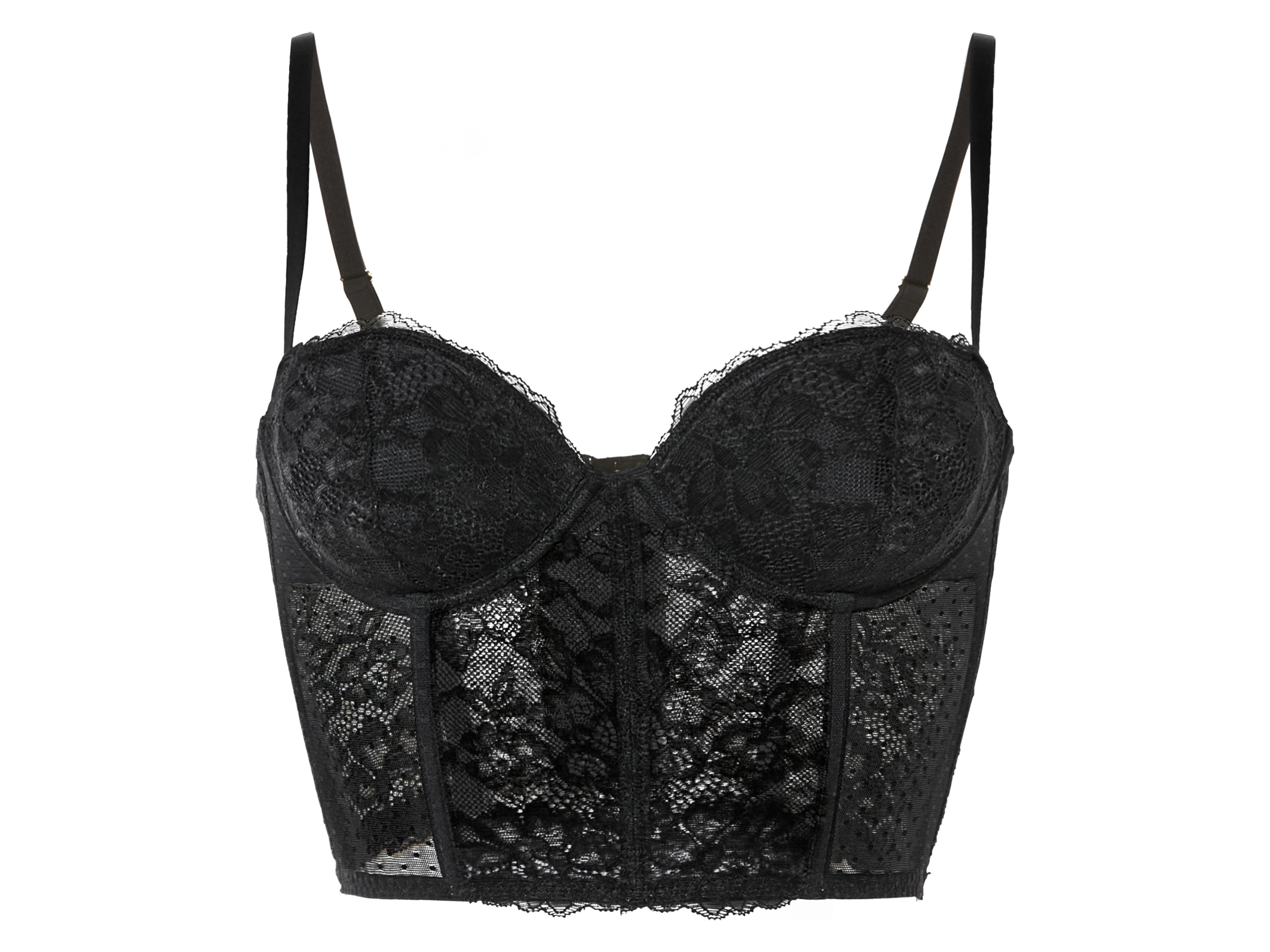 esmara Biustonosz gorsetowy Czarny, 80B