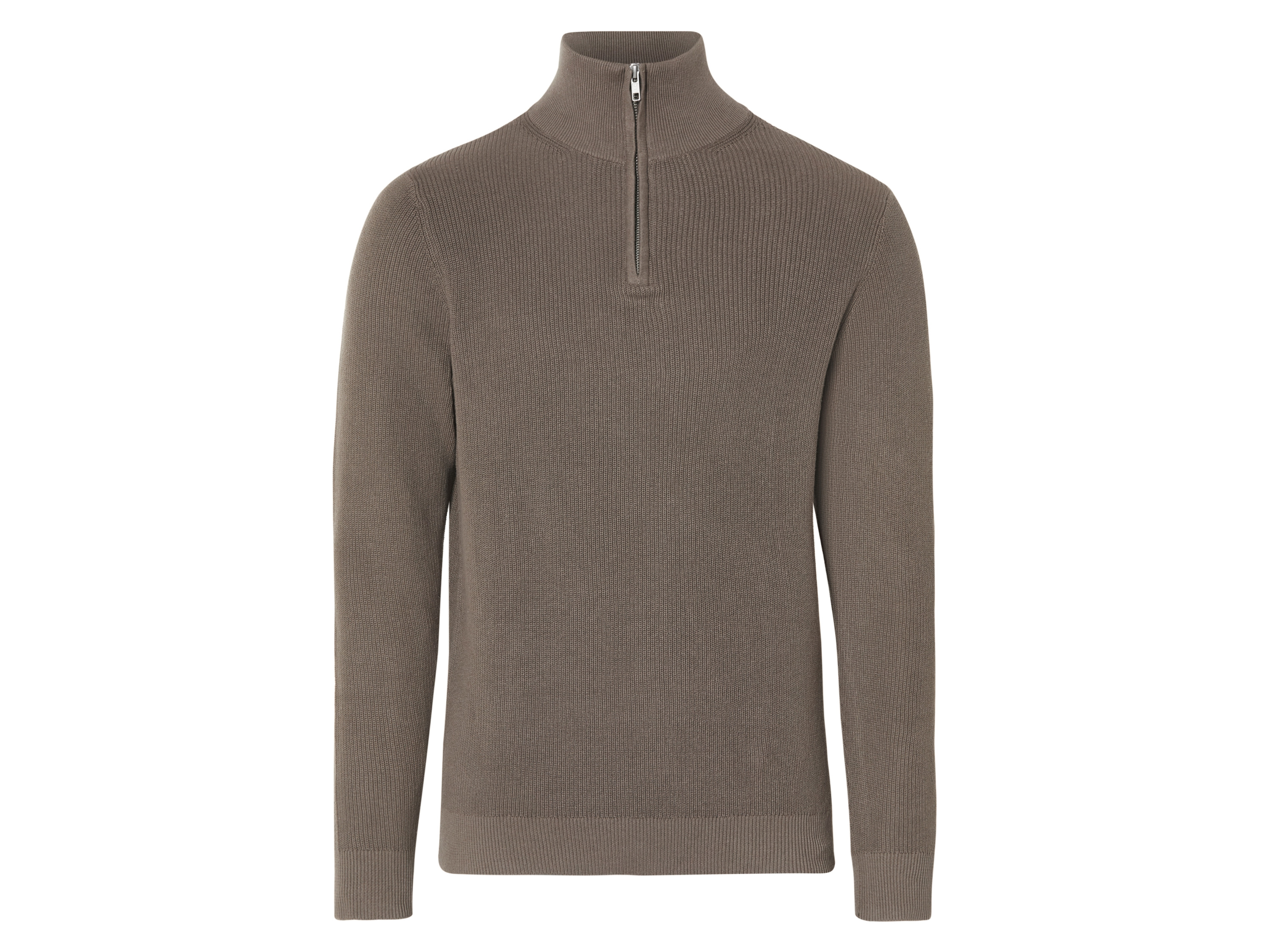 esmara Men Sweter troyer męski z bawełny Brązowy, XL 56/58