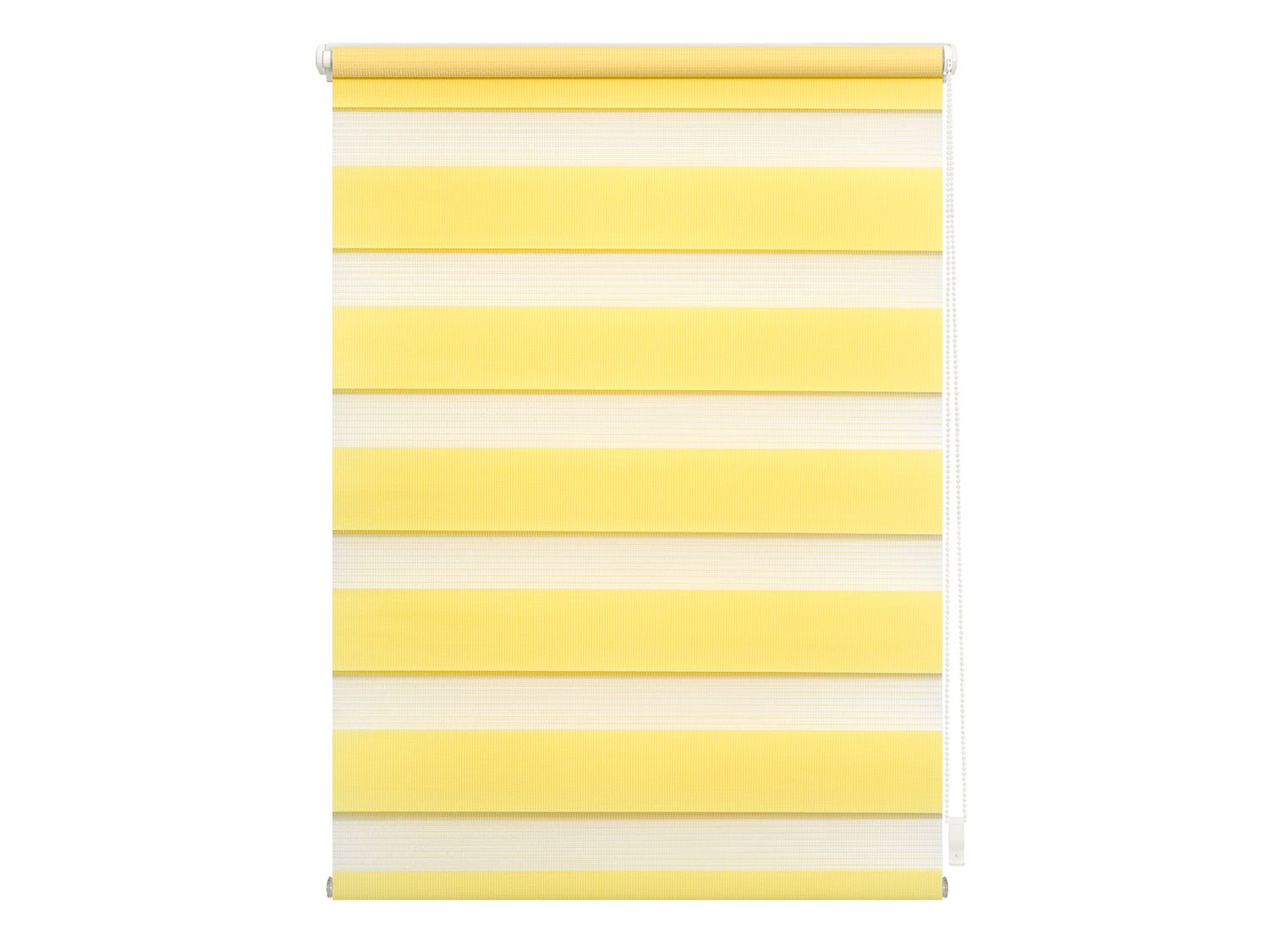 Lichtblick Roleta dzień/ noc Klemmfix, bez wiercenia, od 45 x 150 cm Żółty, 80 x 150 cm