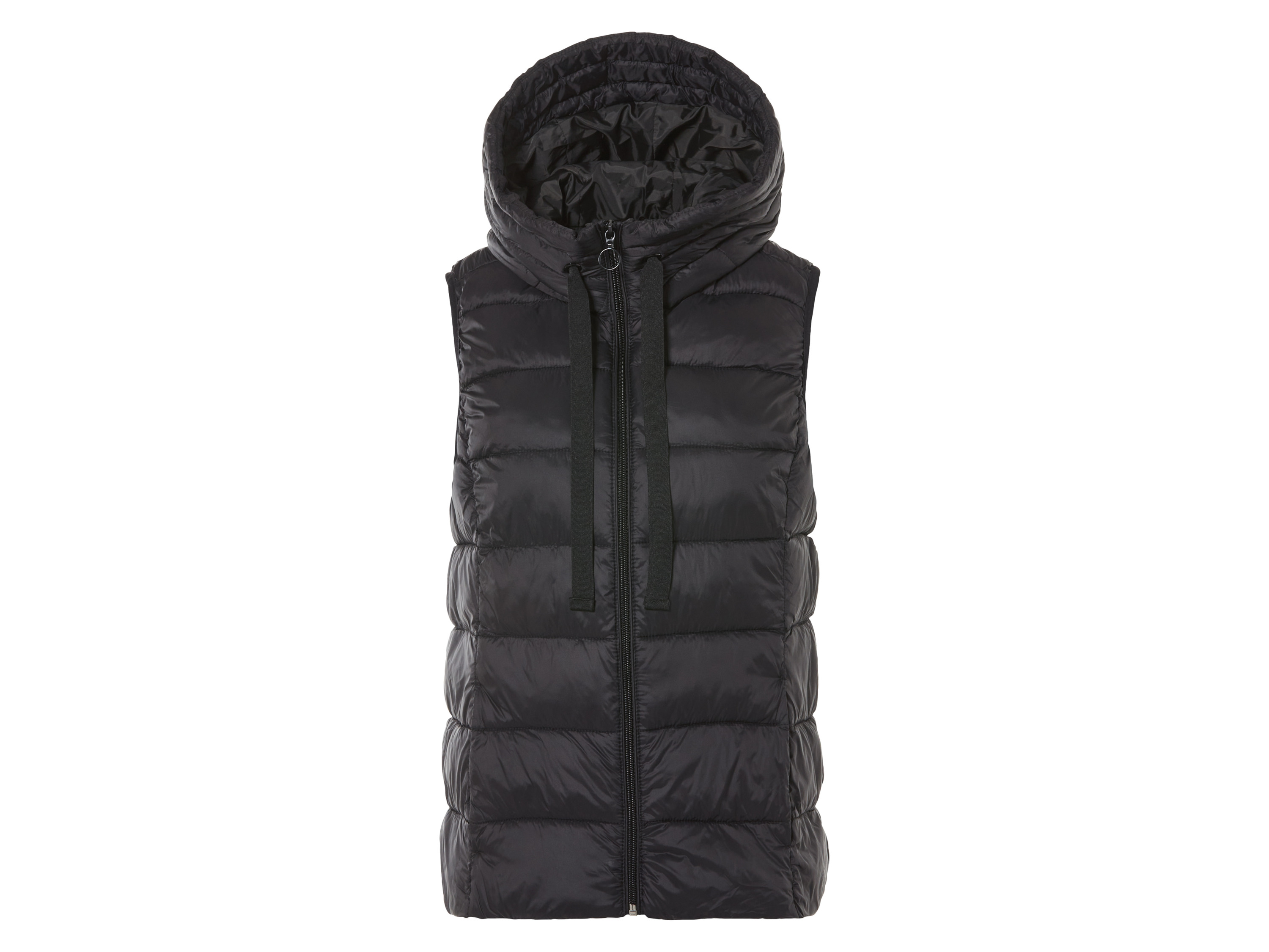 esmara Kamizelka pikowana damska Czarny, XS 32/34