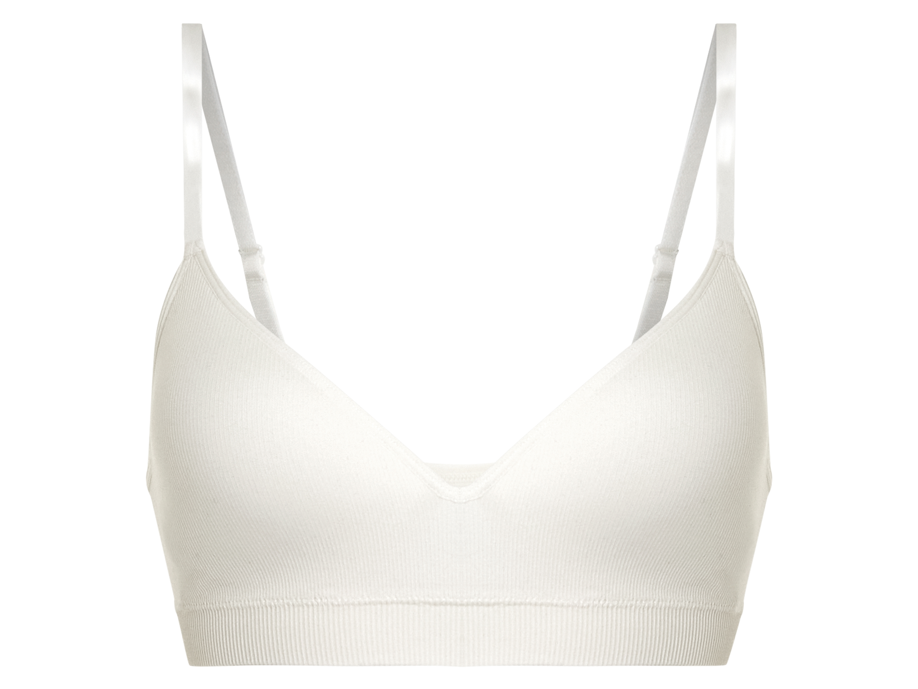 esmara Biustonosz damski soft bezszwowy Biały, 80B