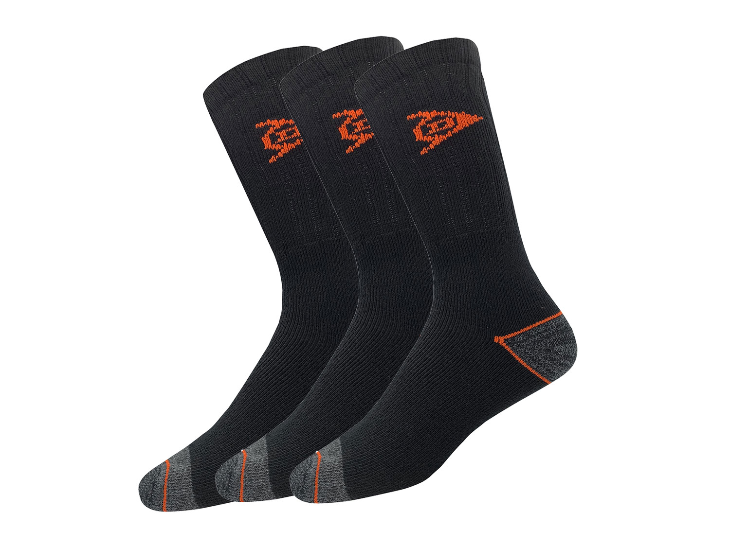 Dunlop Skarpety robocze męskie, 3 pary Czarny, 43-46