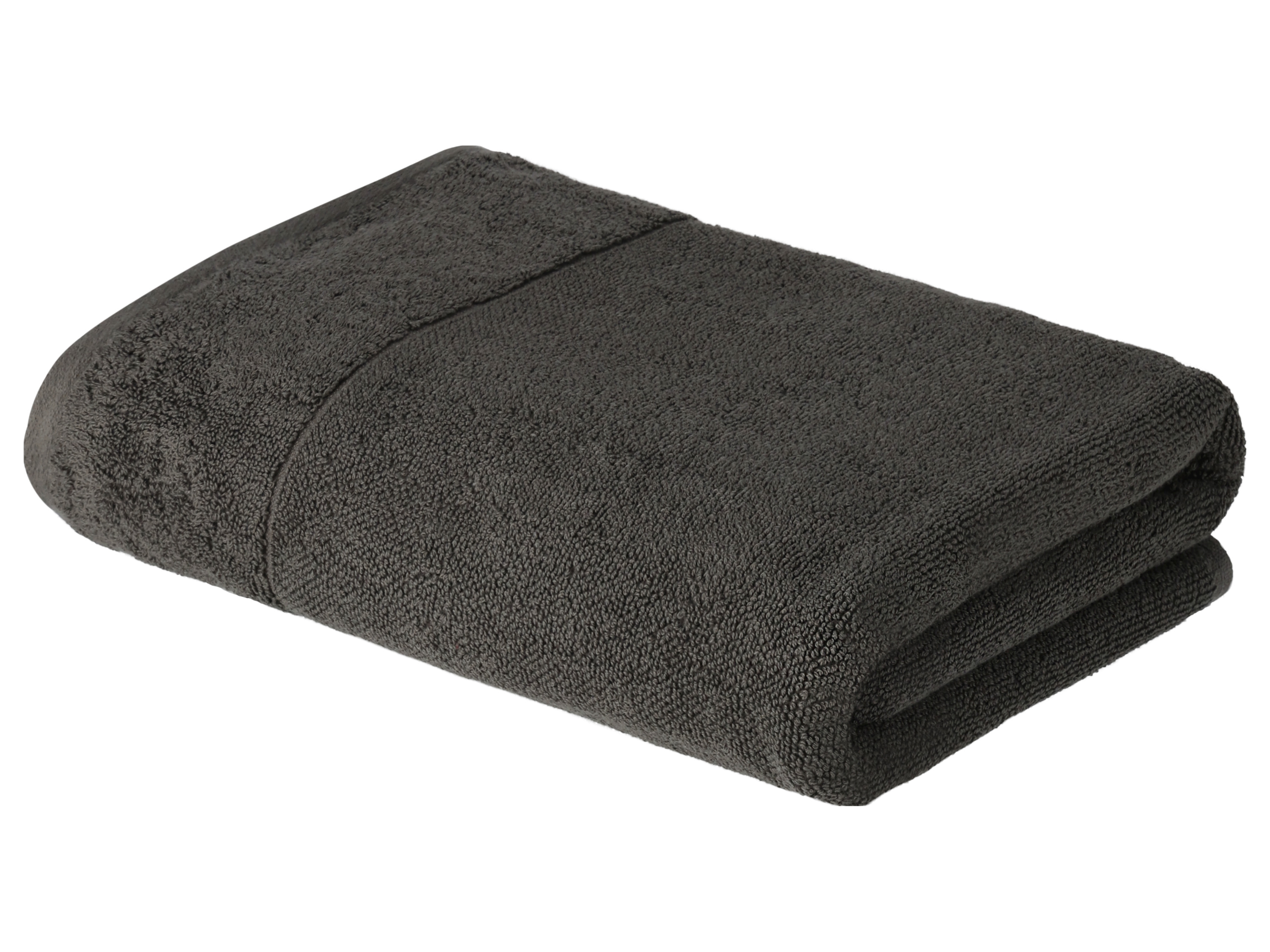 Livarno home Ręczniki frotte z bawełny z zrównoważonych upraw Ciemnoszary