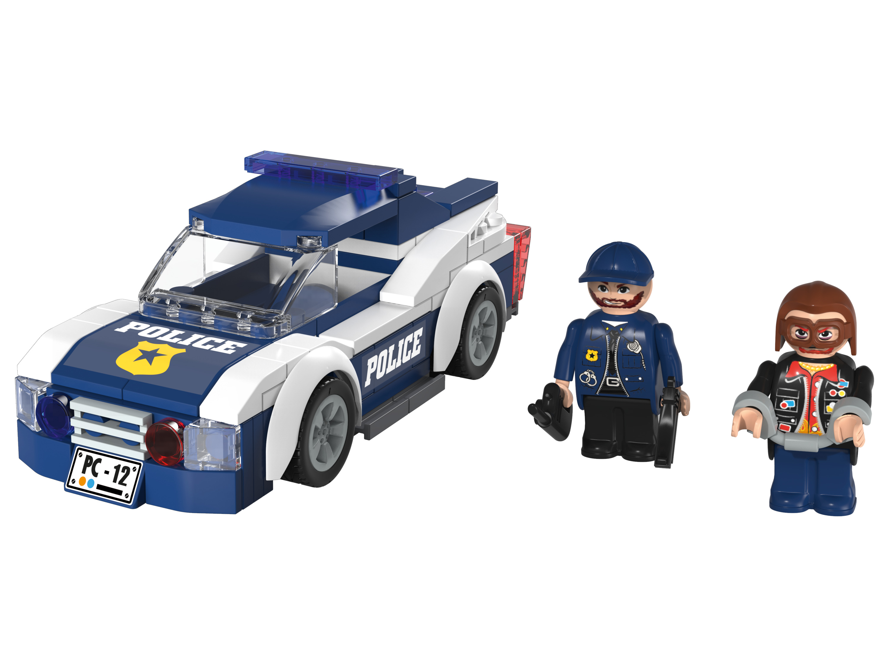 lupilu Wodosamolot badawczy / Wóz strażacki / Robot badawczy / Radiowóz / Wózek widłowy Radiowóz policyjny