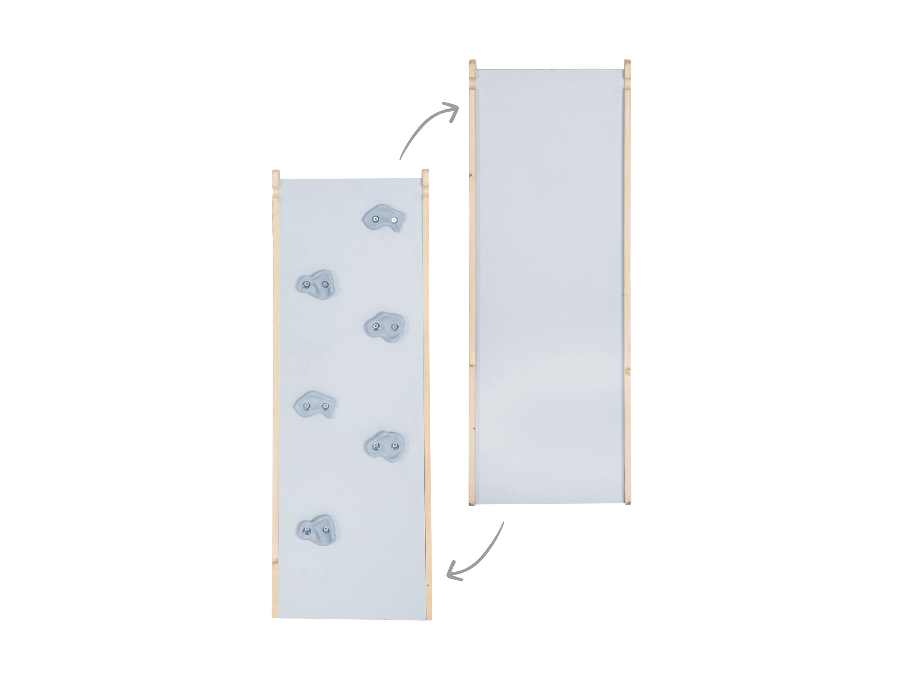 roba Zjeżdżalnia, drewno naturalne