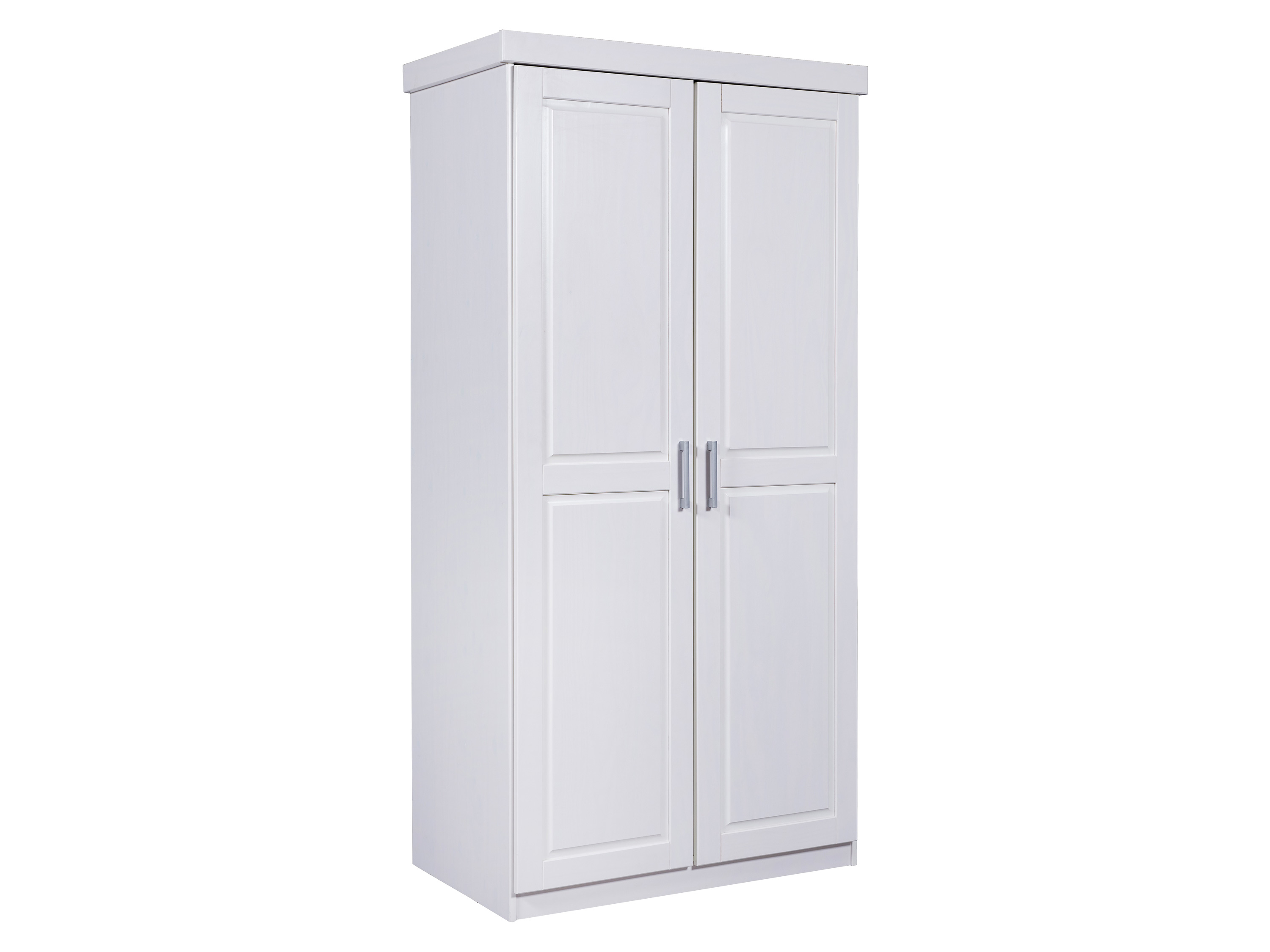 Inter Link Szafa, trwała i stabilna. 2-drzwiowa, Biały