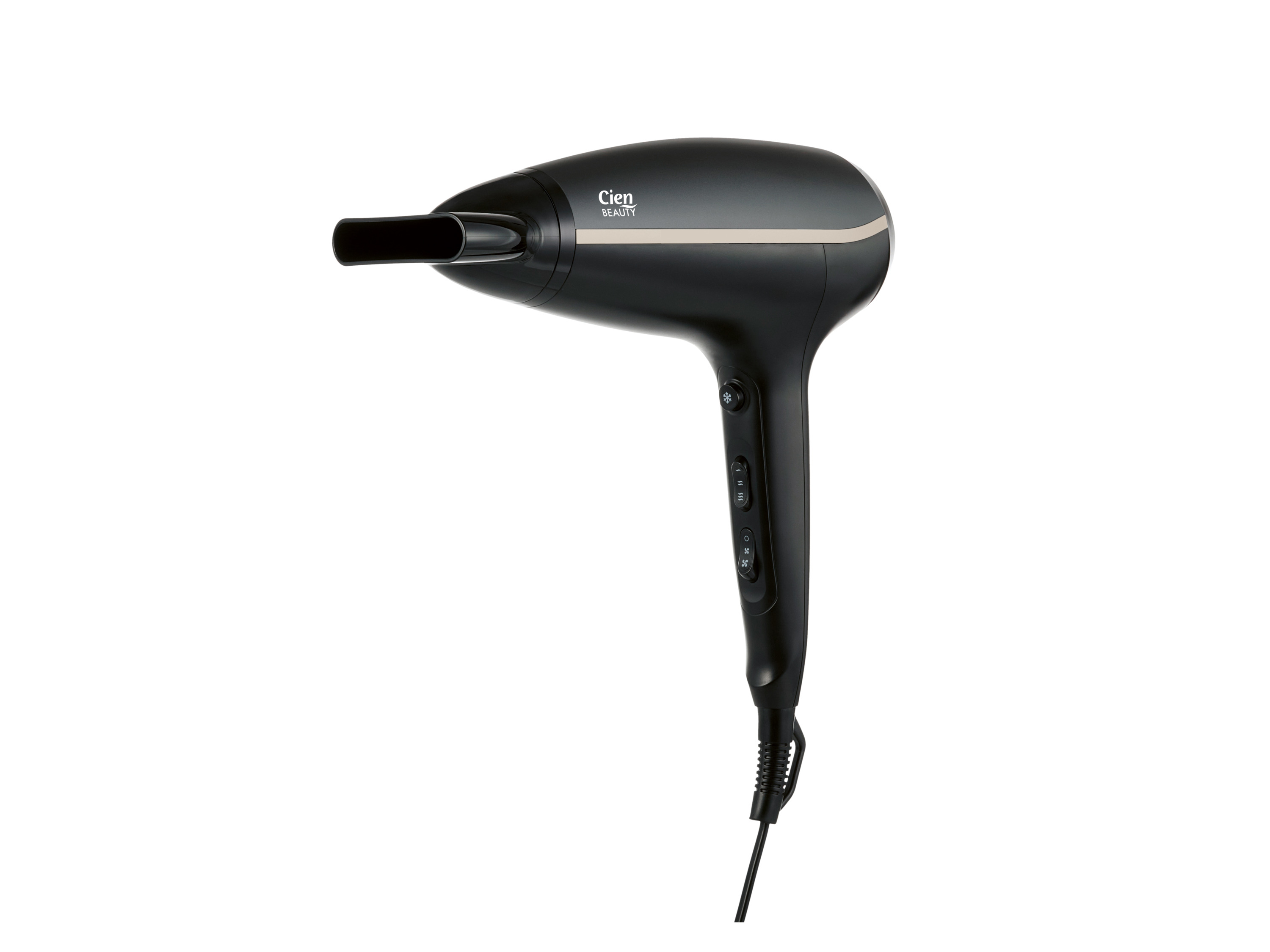 Cien Beauty Suszarka do włosów z jonizacją, DC Chdb 2200 C1, 2200 W Czarny