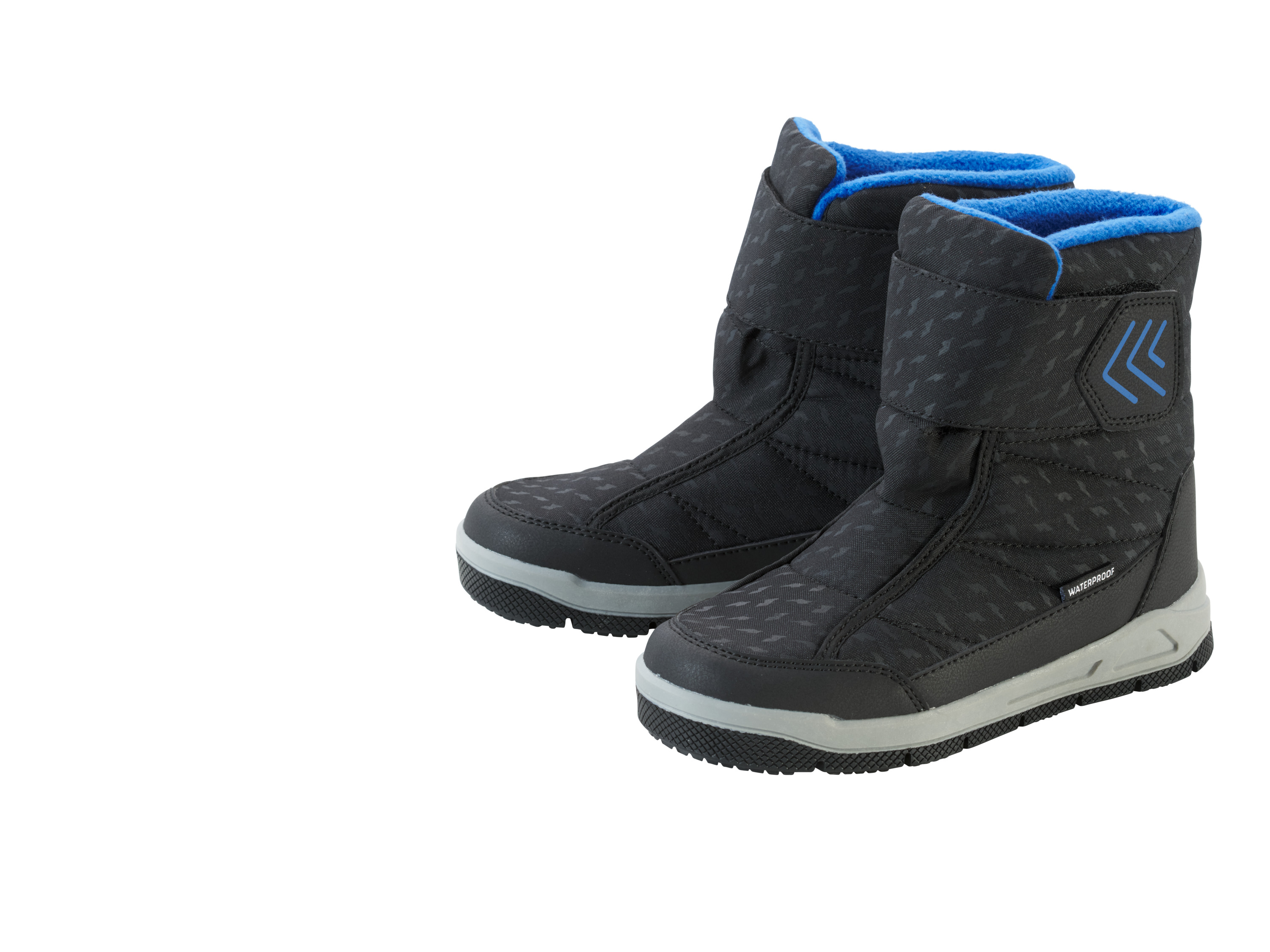 Crivit Śniegowce dziecięce Czarny/ niebieski, 36