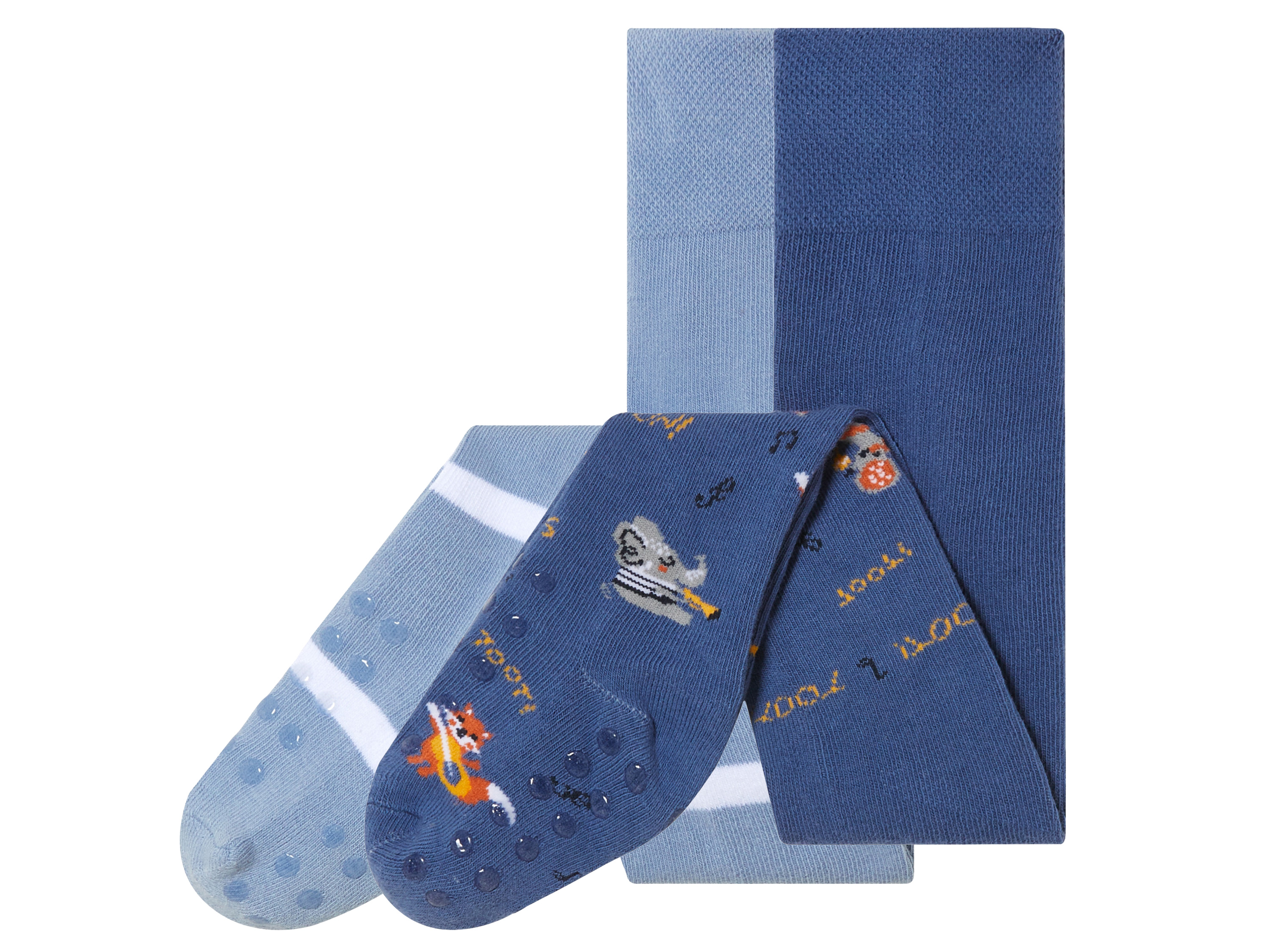 lupilu Rajstopy niemowlęce do raczkowania Niebieski, 62/68