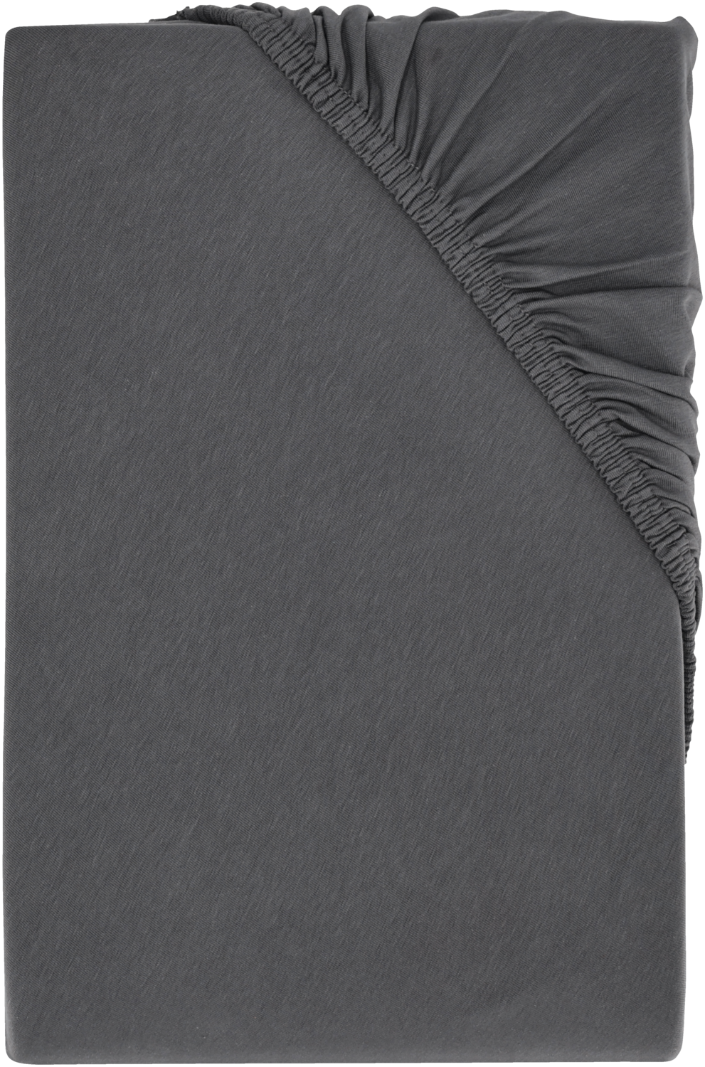 Livarno home Prześcieradło z bawełną na gumce, 140-160 x 200 cm Szary