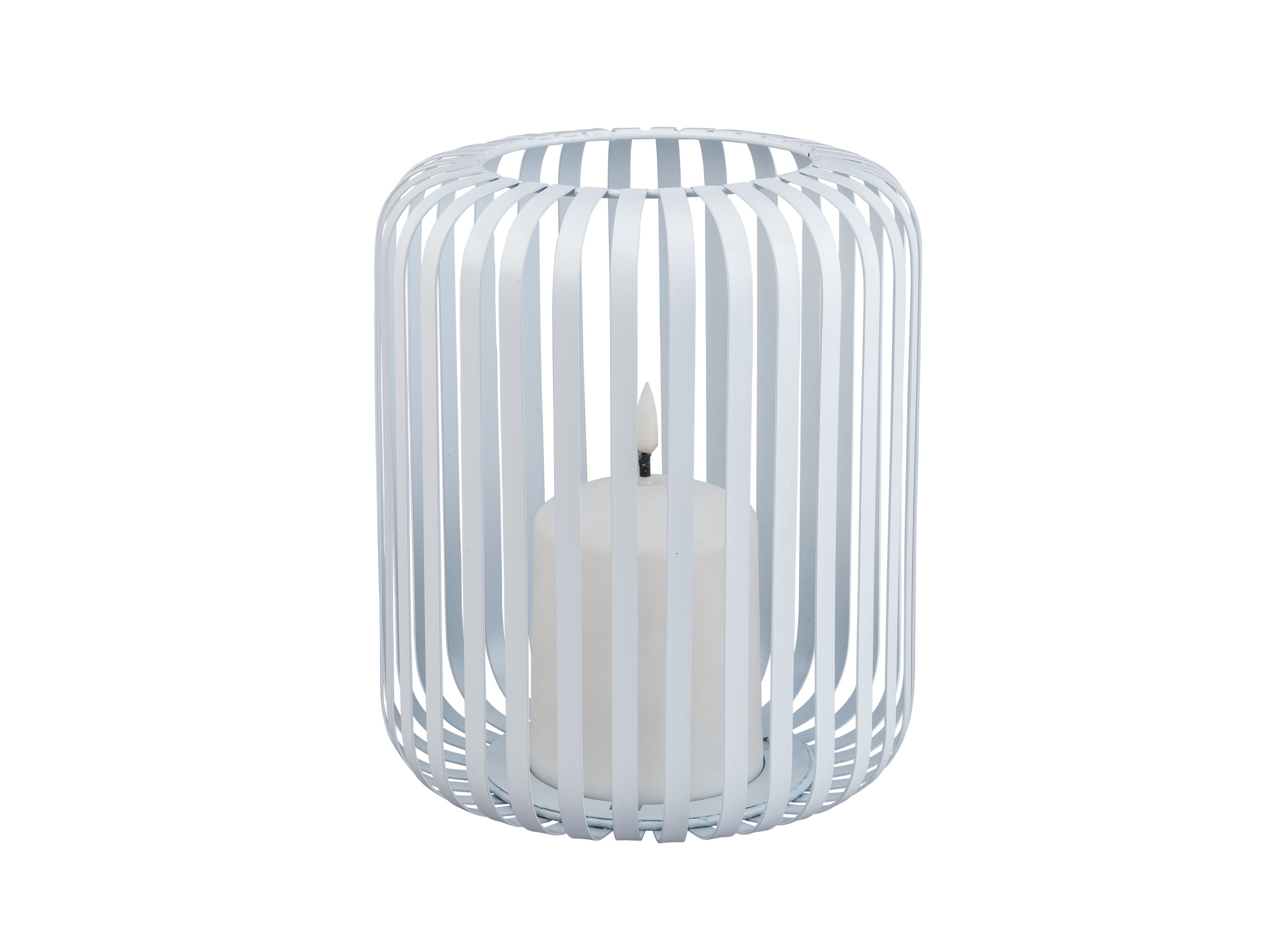 Livarno home Latarnia LED z efektem migotania płomienia Bańka