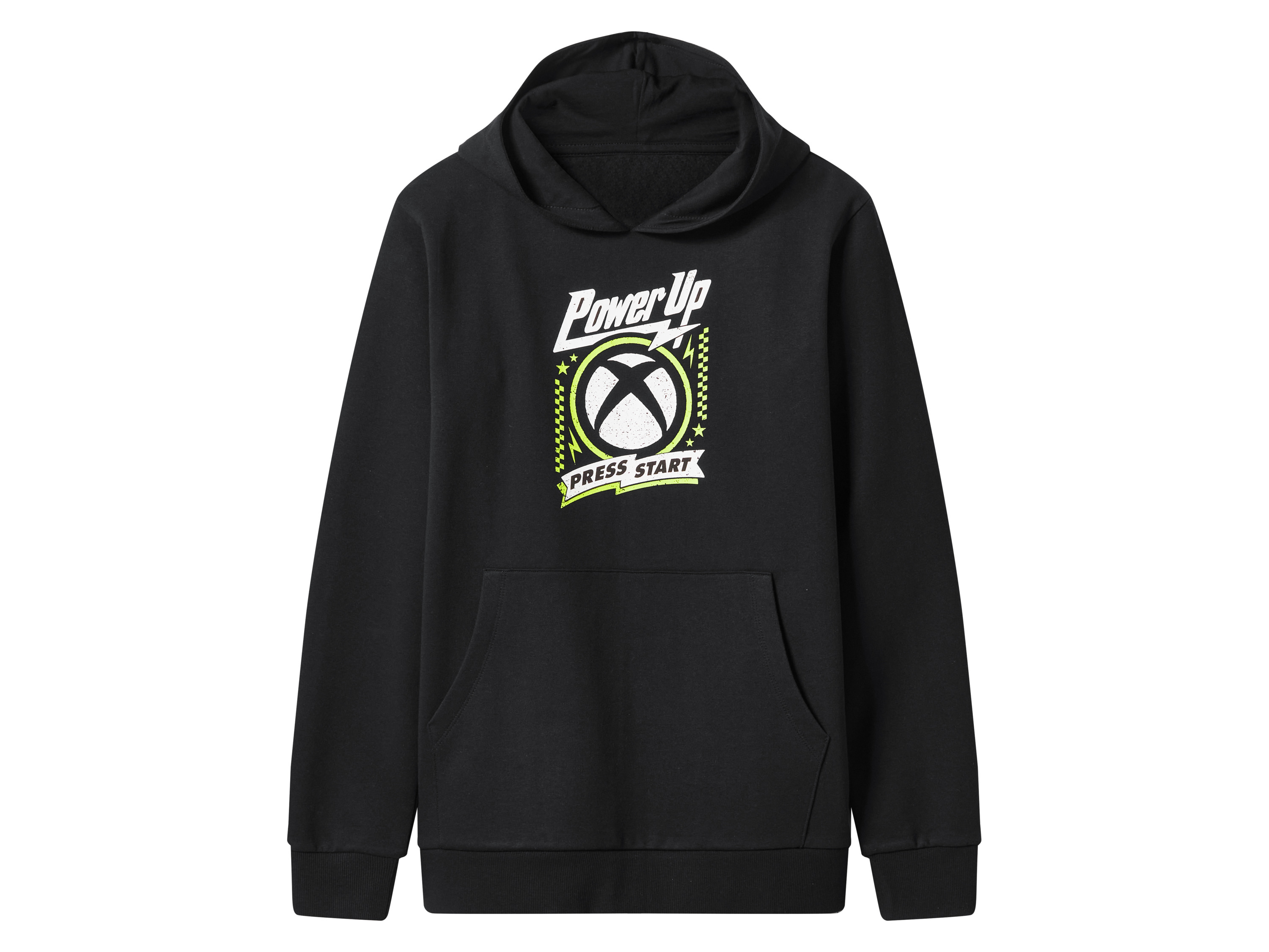Bluza dziecięca z z kolekcji Xbox lub Playstation Czarny, 134/140