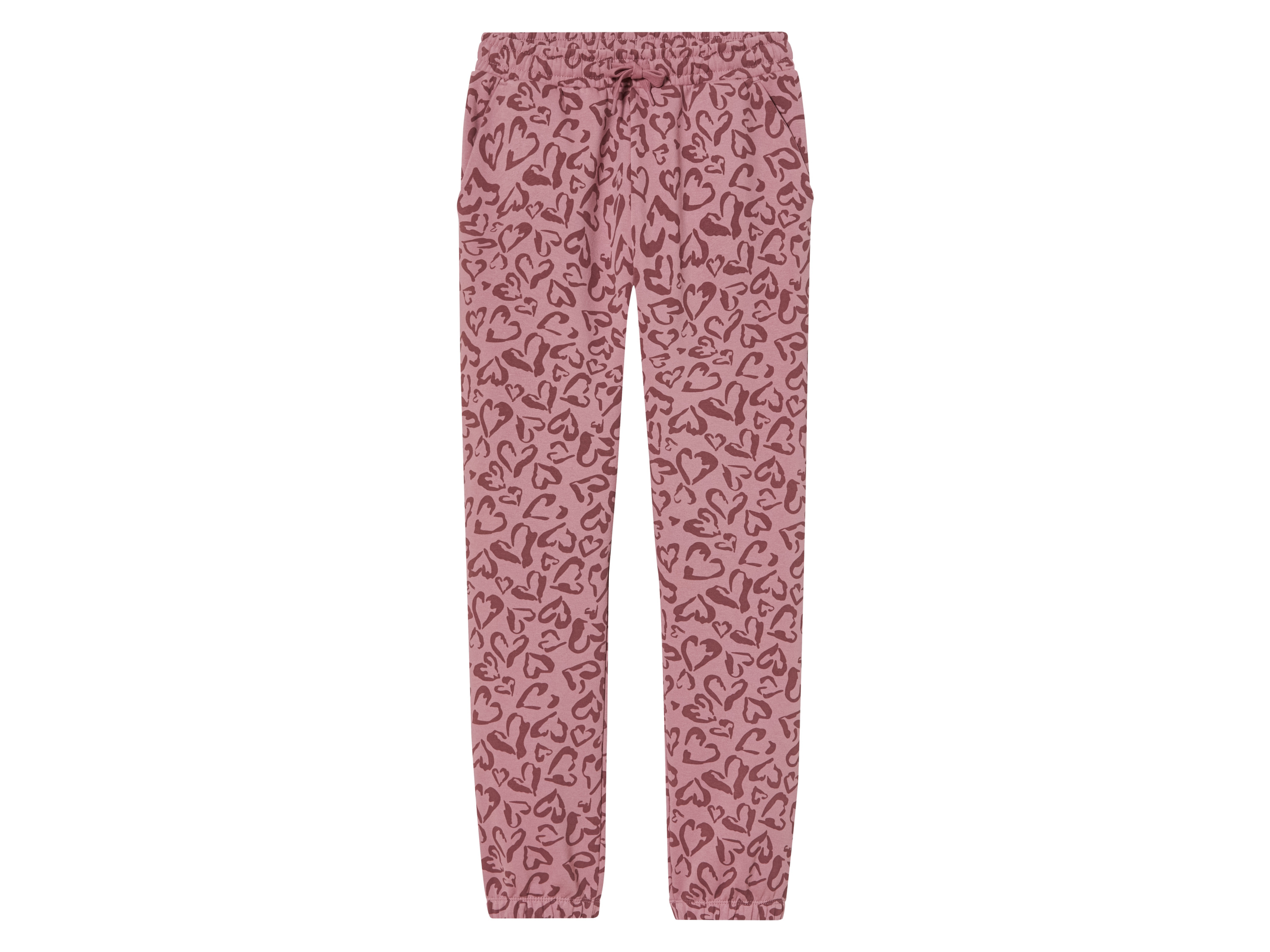 pepperts! Spodnie dresowe dziecięce Wzór serca, 158/164