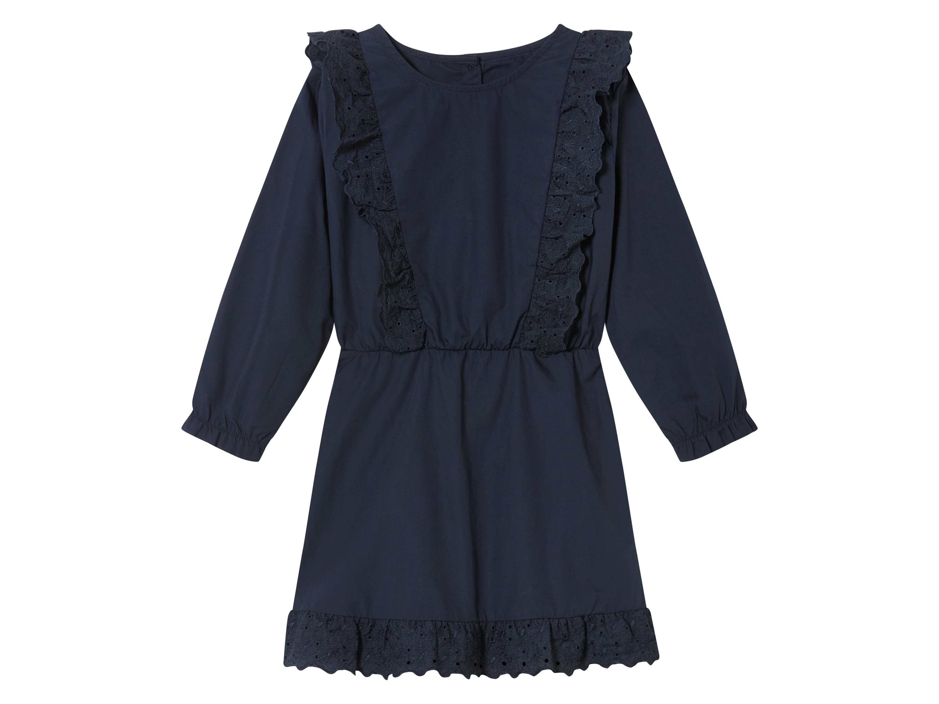 lupilu Sukienka dziewczęca z bawełny Granatowy, 110