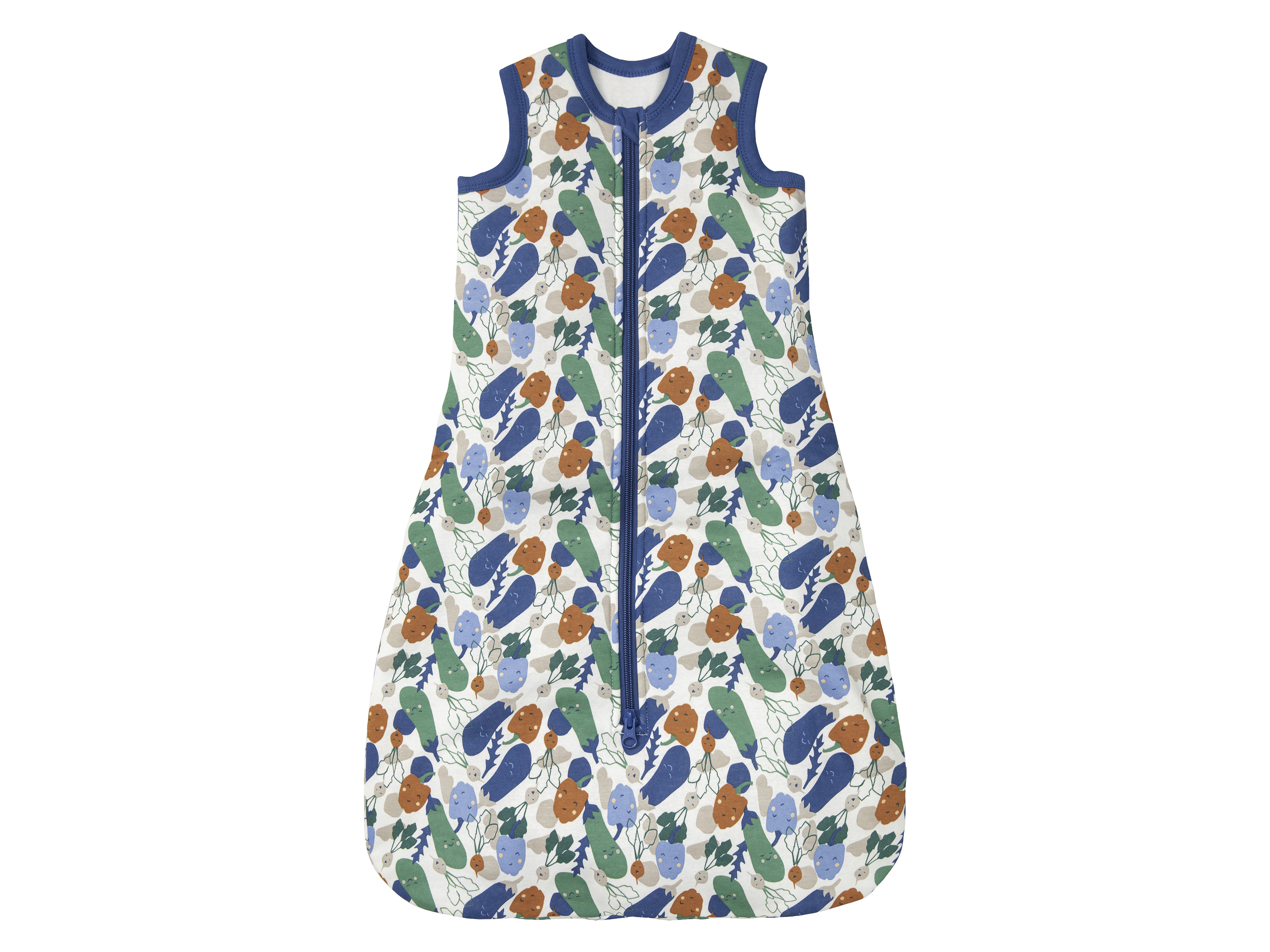 lupilu Śpiworek niemowlęcy z bawełną organiczną 70, Biały wzorzysty