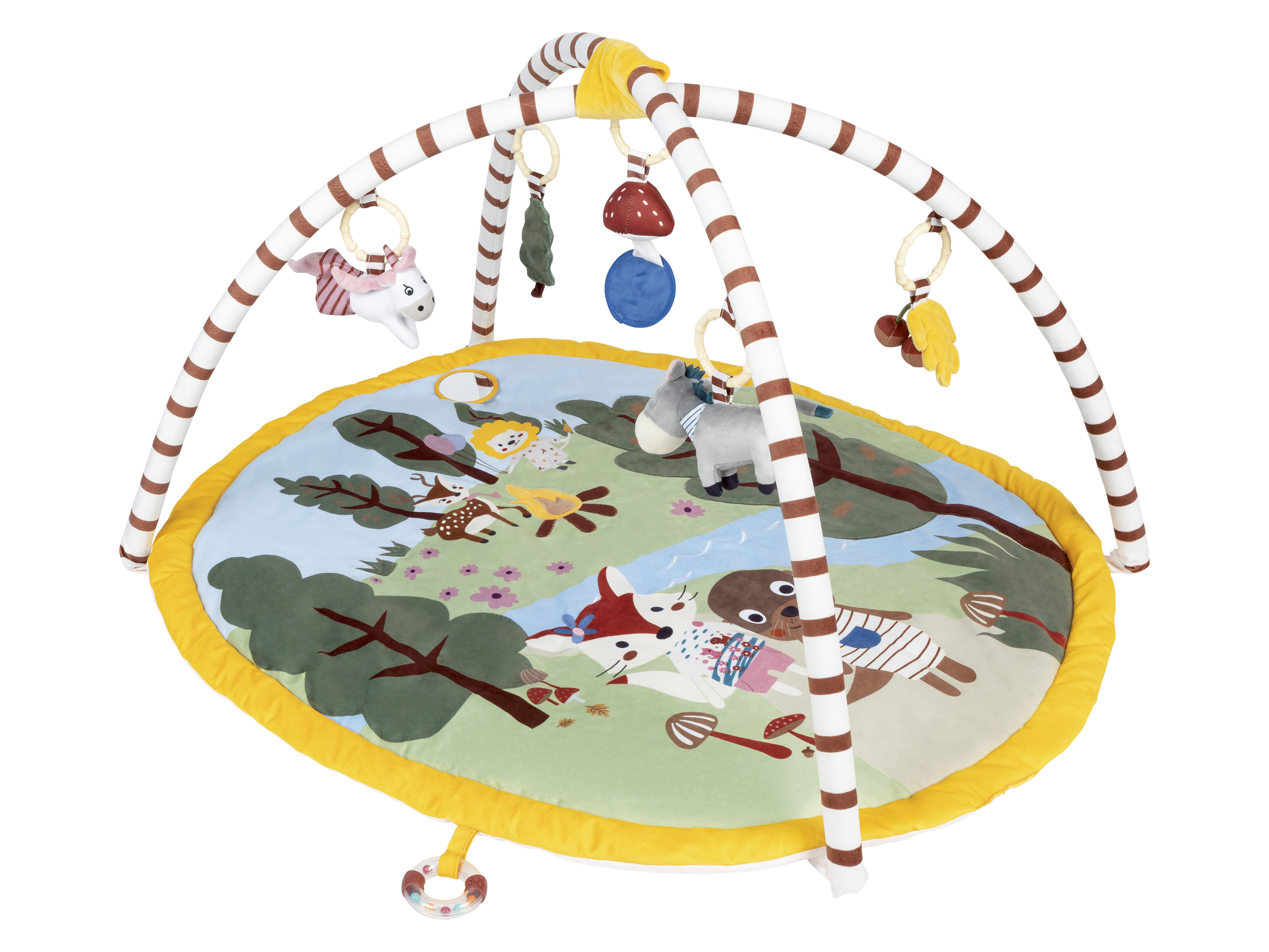 lupilu Mata aktywizująca dla niemowląt, z efektami dźwiękowymi Mata owalna