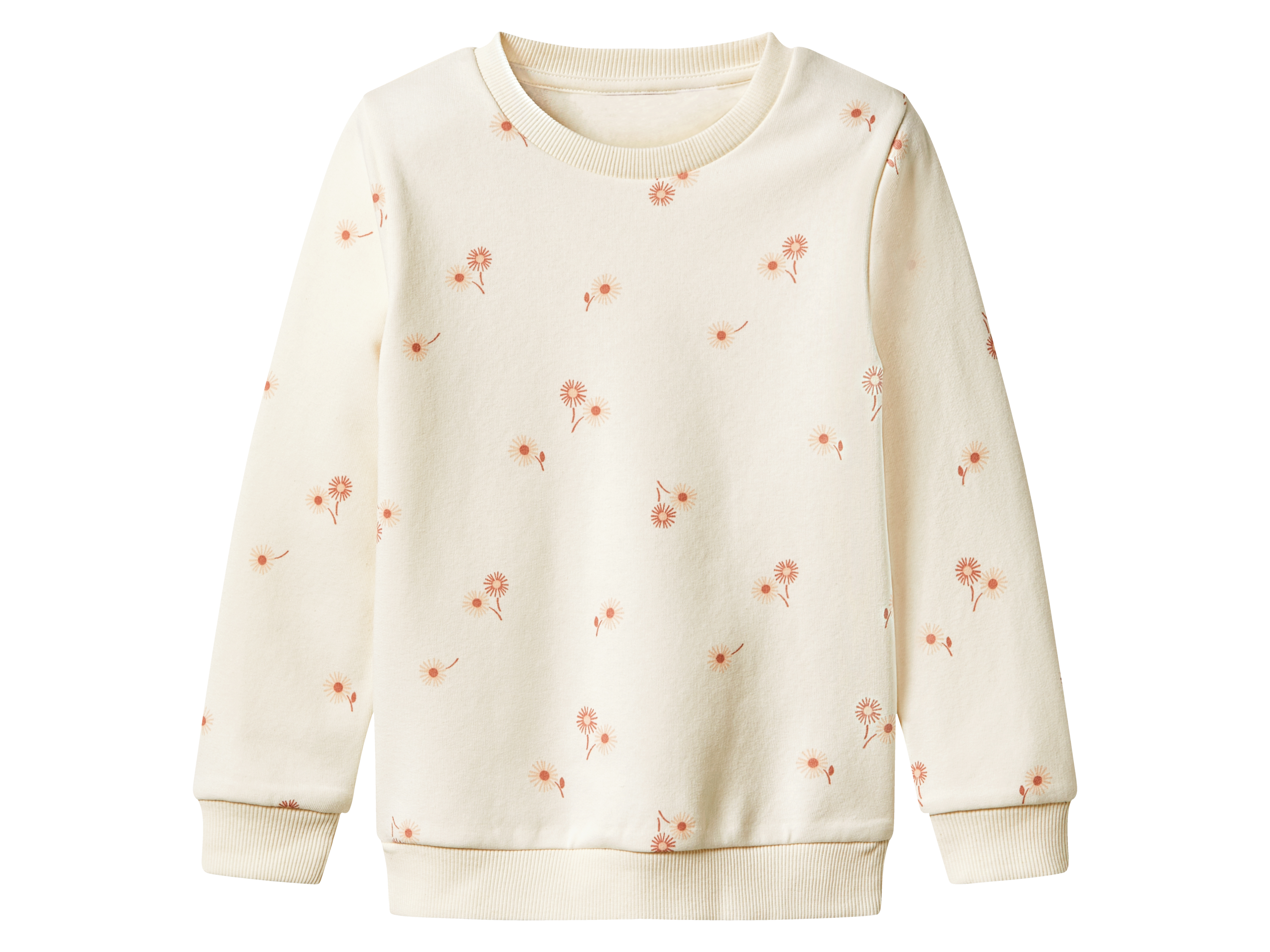 lupilu Bluza dresowa dziecięca Kremowy, 98/104