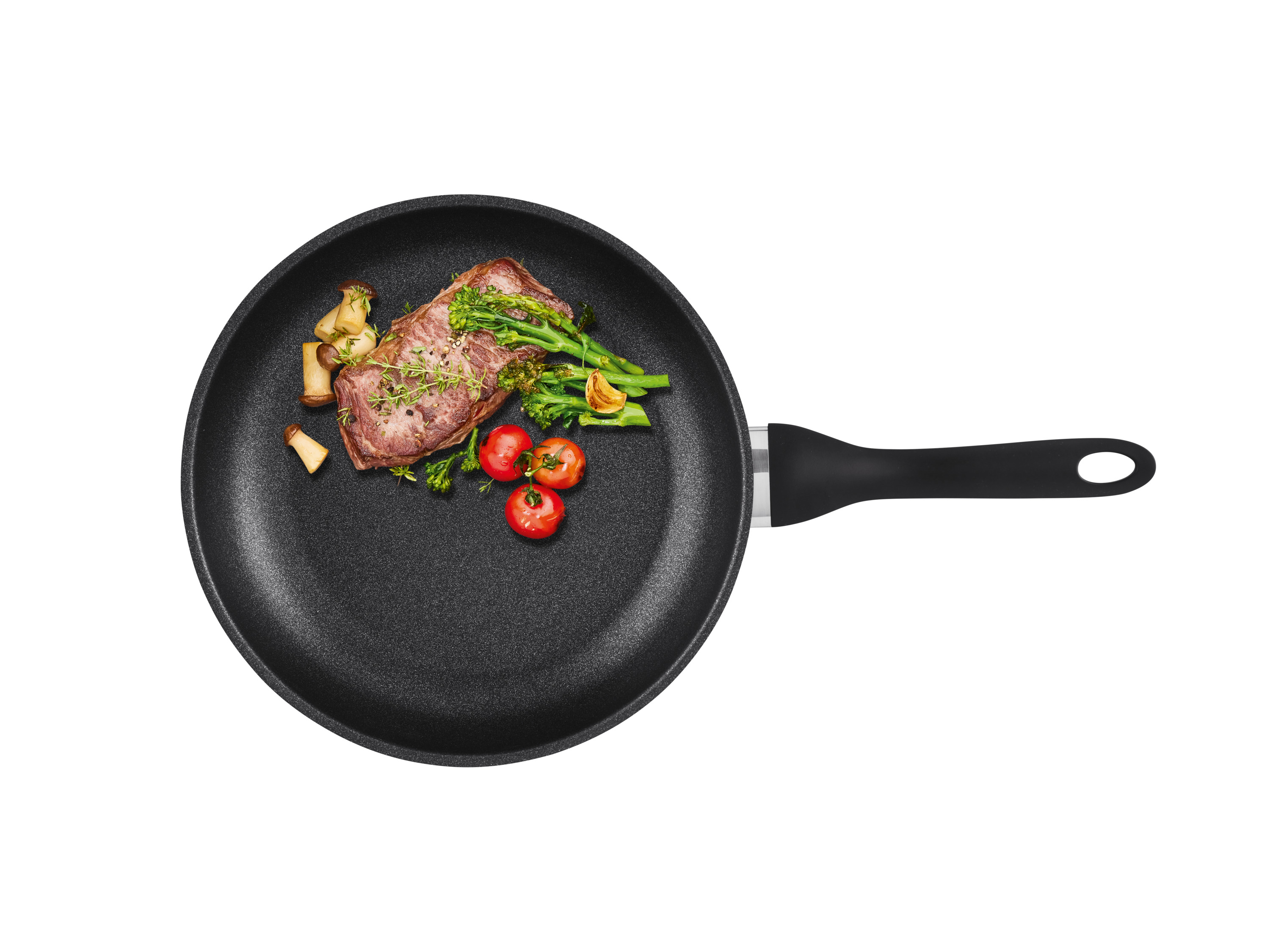 Livarno home Patelnia ze stali szlachetnej, 28 cm Z powłoką