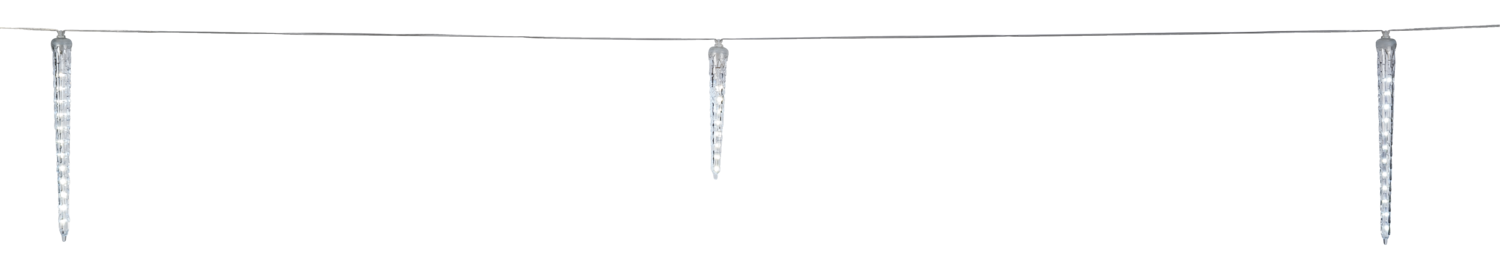 Livarno home Girlanda w kształcie sopli, 148 diod LED Zimna biel