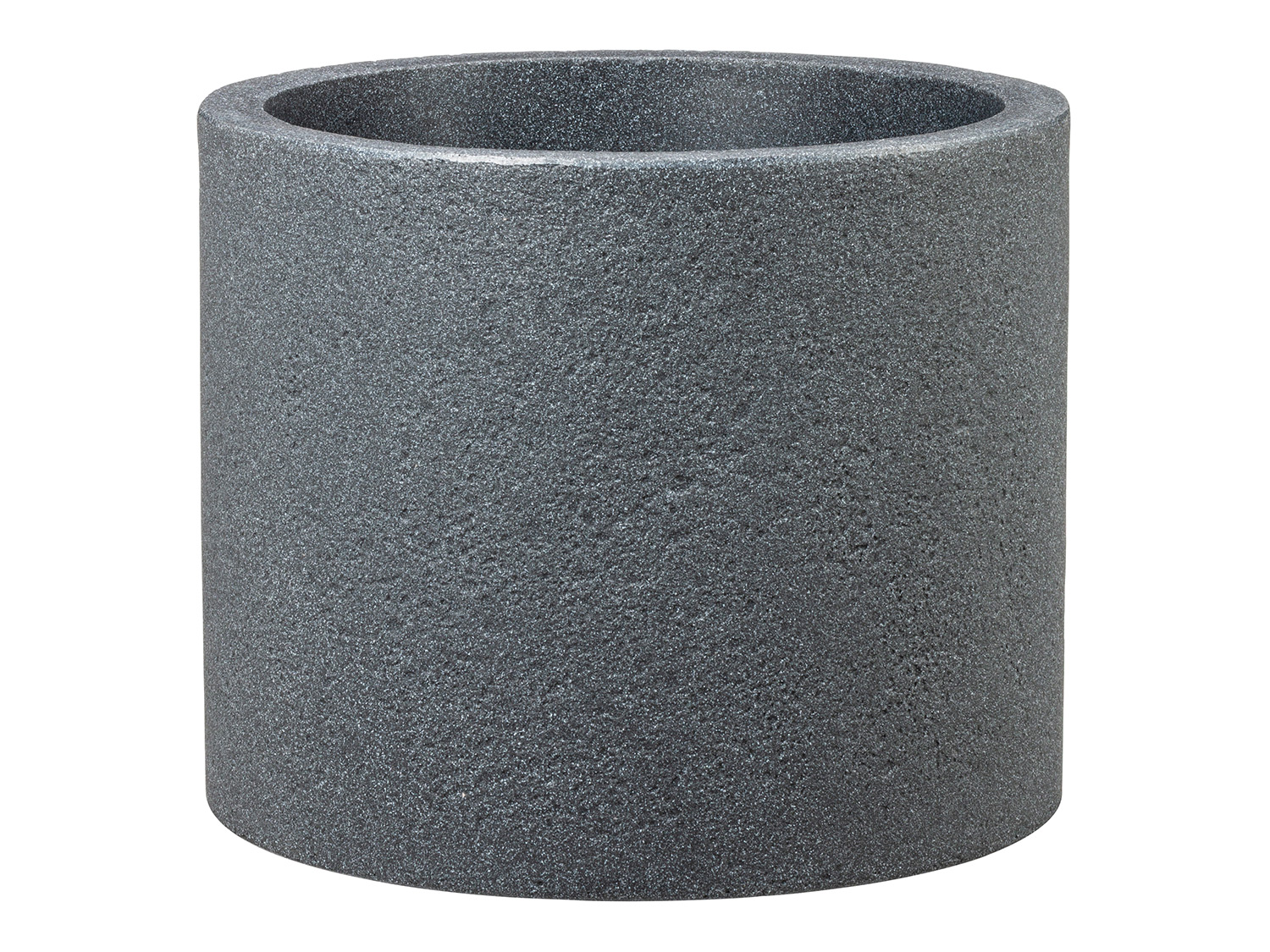 Scheurich Donica Riva, okrągła Czarny granit, Ø 30 cm