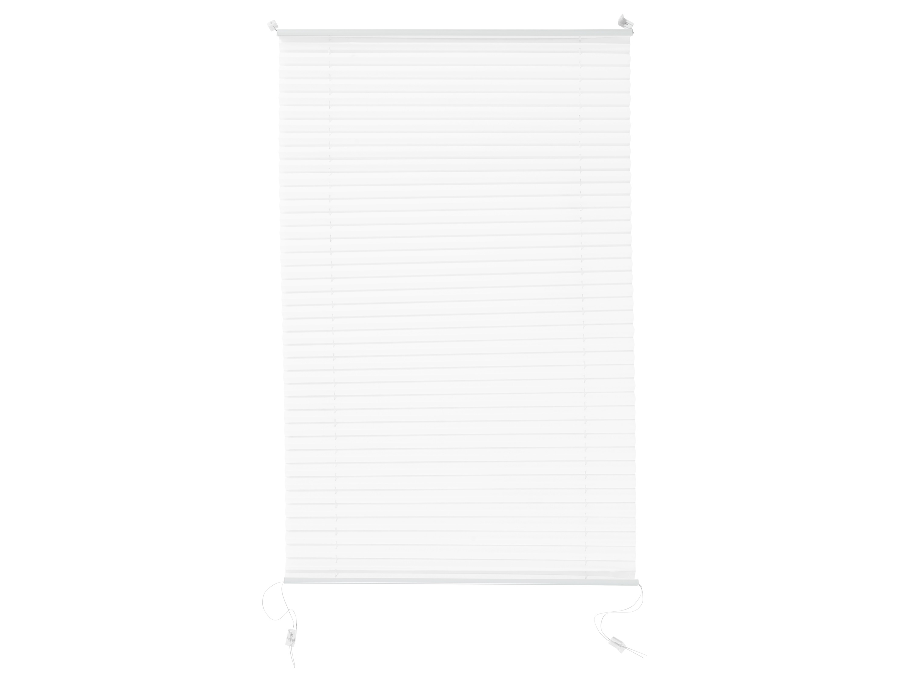 Livarno home Roleta plisowana na okno, 75 x 130 cm Biały
