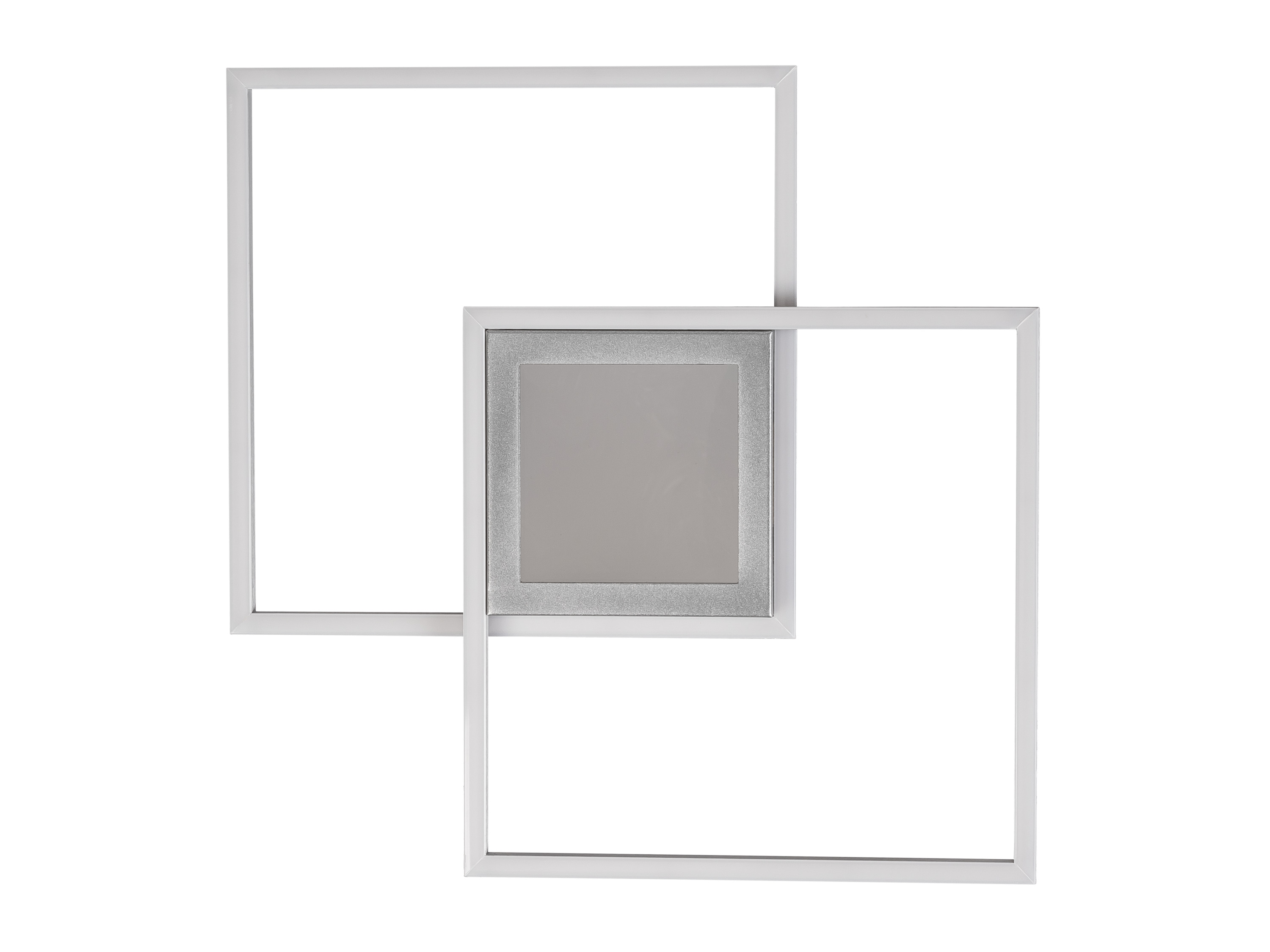 Livarno home Lampa sufitowa LED z efektem 3D Kwadratowy