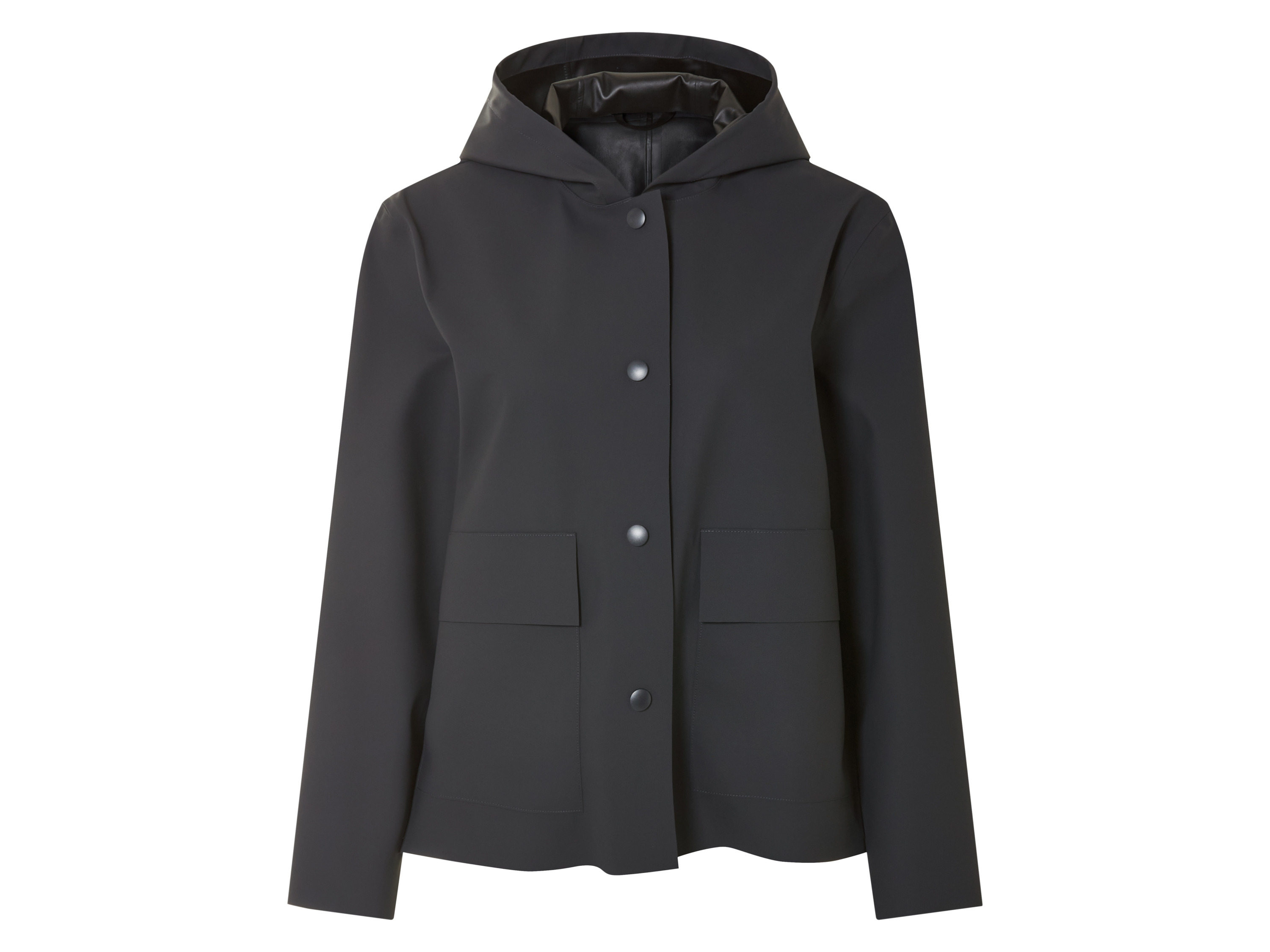 esmara Kurtka przeciwdeszczowa damska, wiatro- i wodoodporna Antracytowy, L44/46