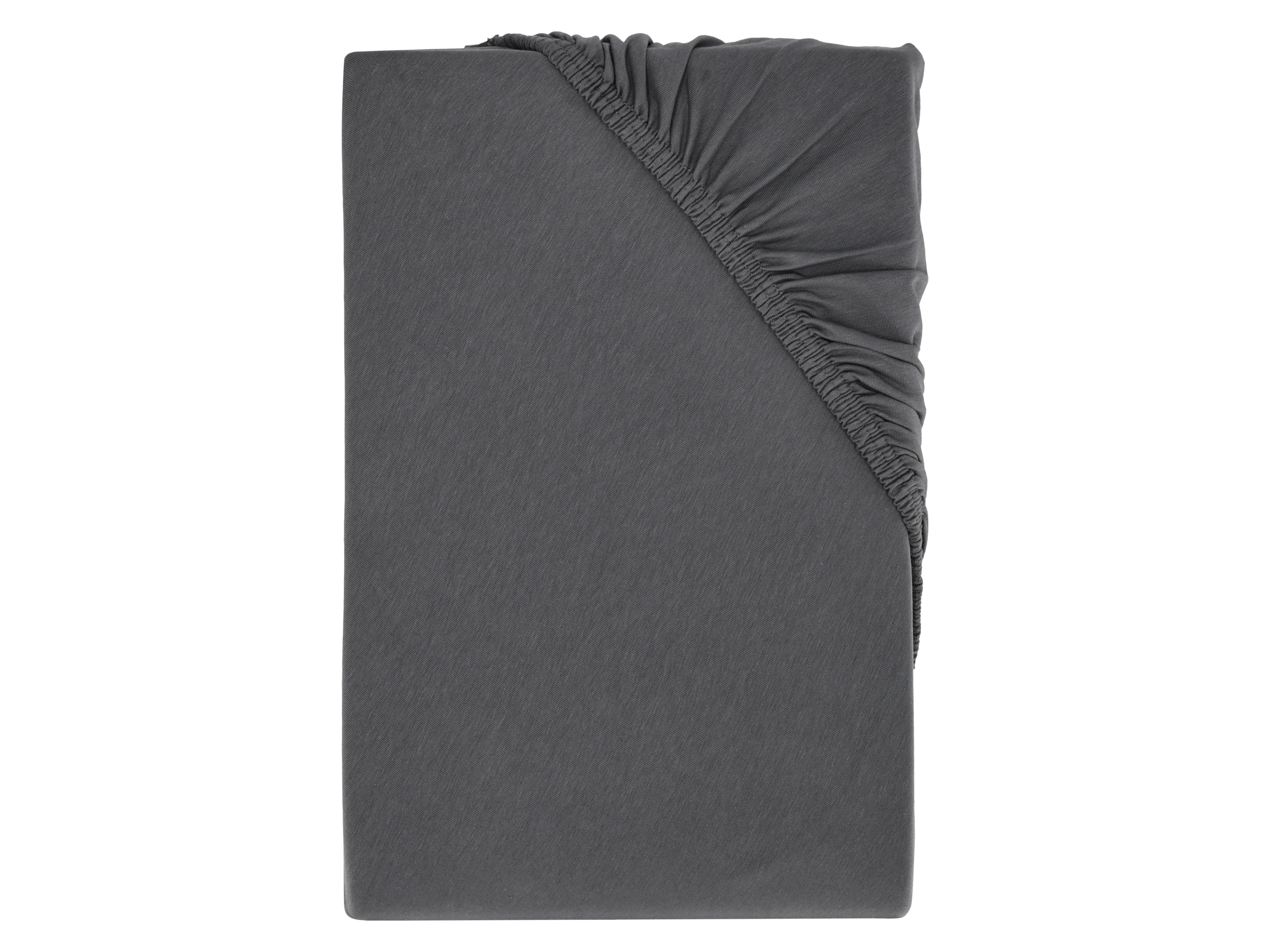 Livarno home Prześcieradło z gumką, 90-100 x 200 cm Szary