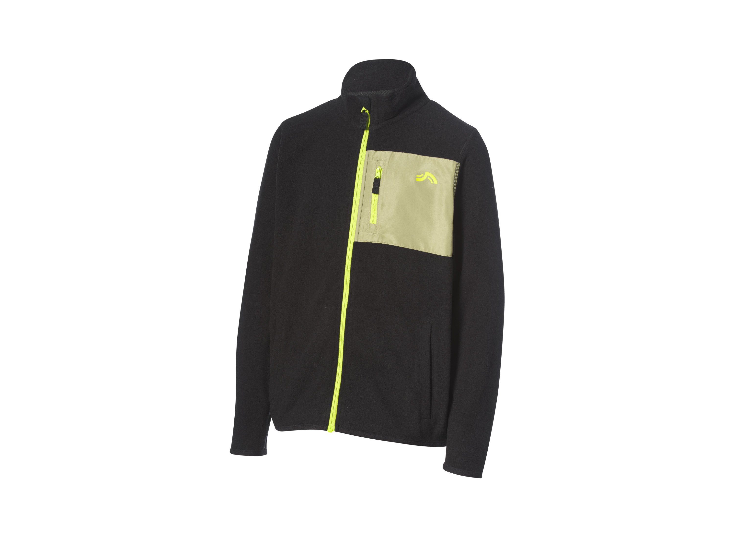 Crivit Kurtka termiczna polarowa dziecięca Czarny, 134/140