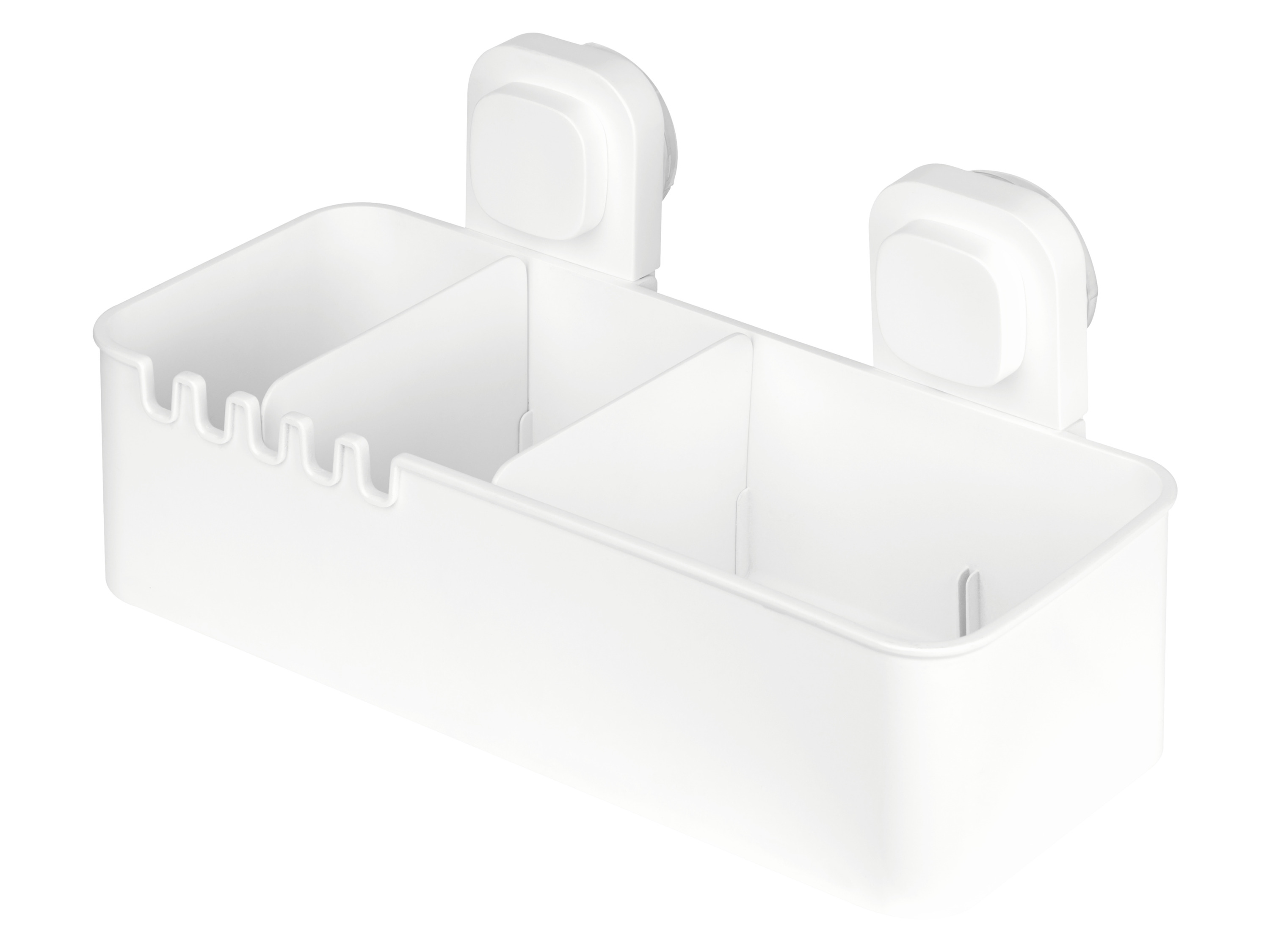 Livarno home Uchwyt na ręczniki/ półka narożna/ półka prysznicowa z przyssawką Koszyk