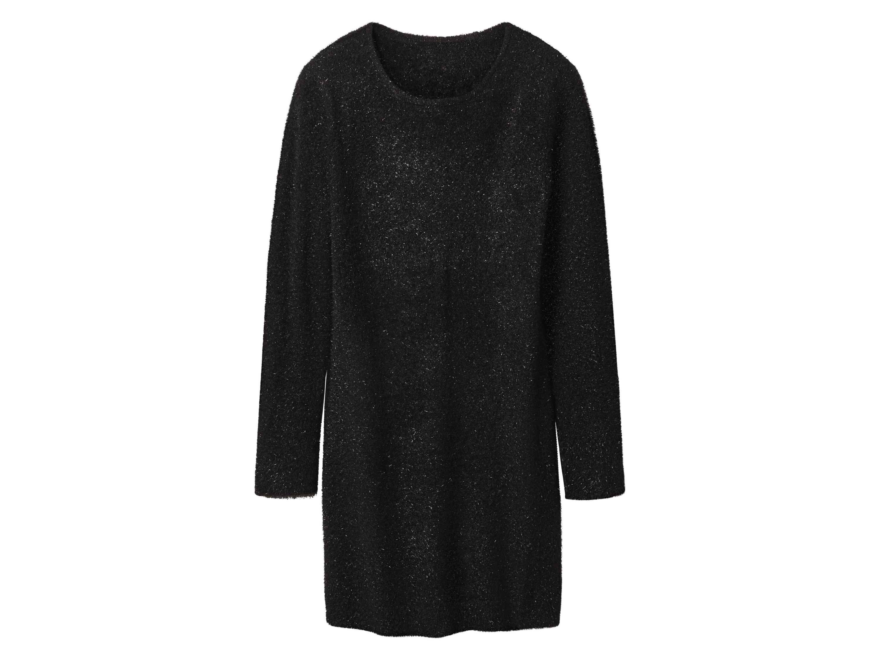 esmara Sukienka dzianinowa damska Czarny, M40/42