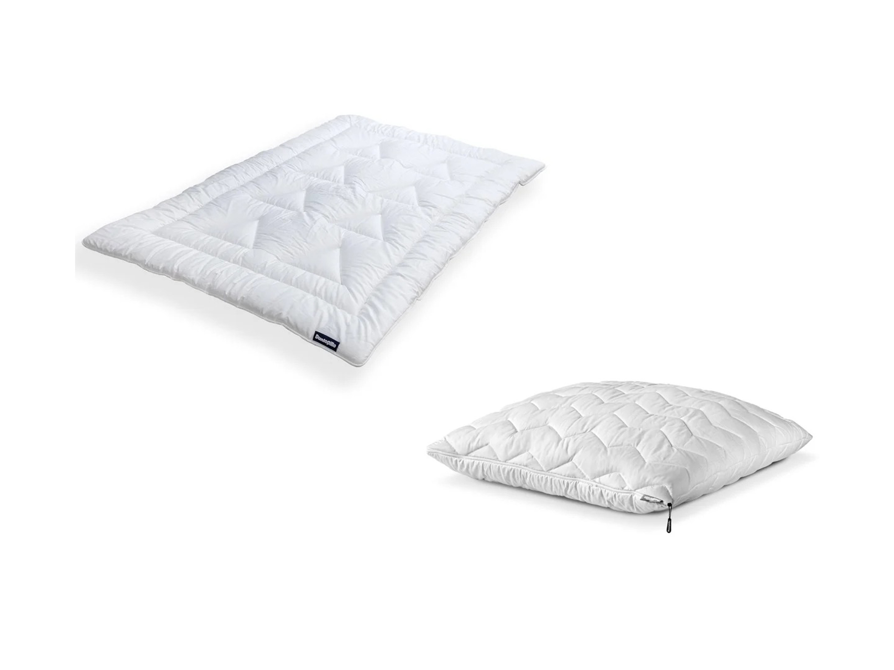 Zestaw Kołdra całoroczna Dunlopillo Life, 135 x 200 cm z poduszką Premium Life 80 x 80 cm