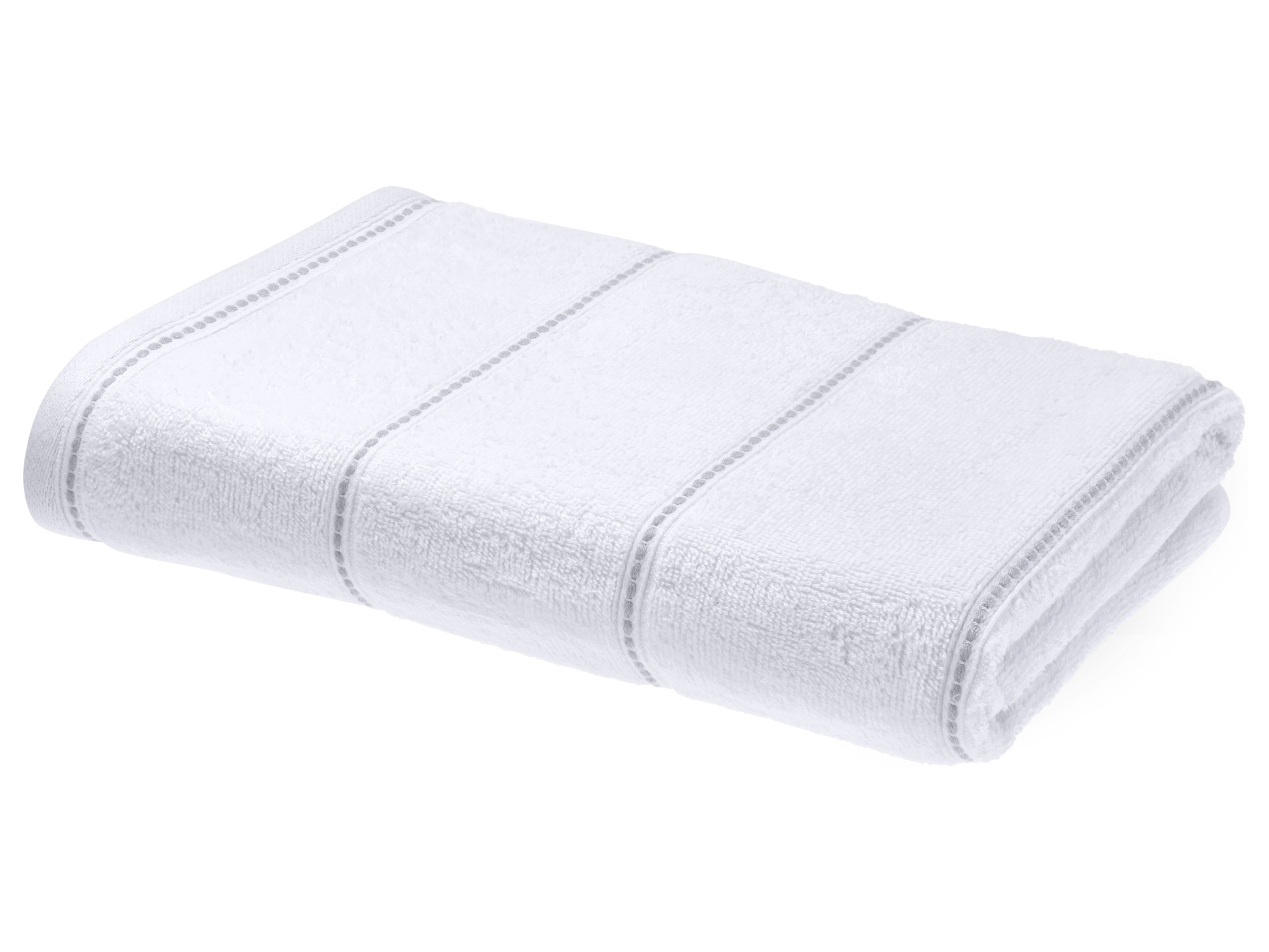 Livarno Ręcznik frottè z bawełny, 70 x 140 cm Biały