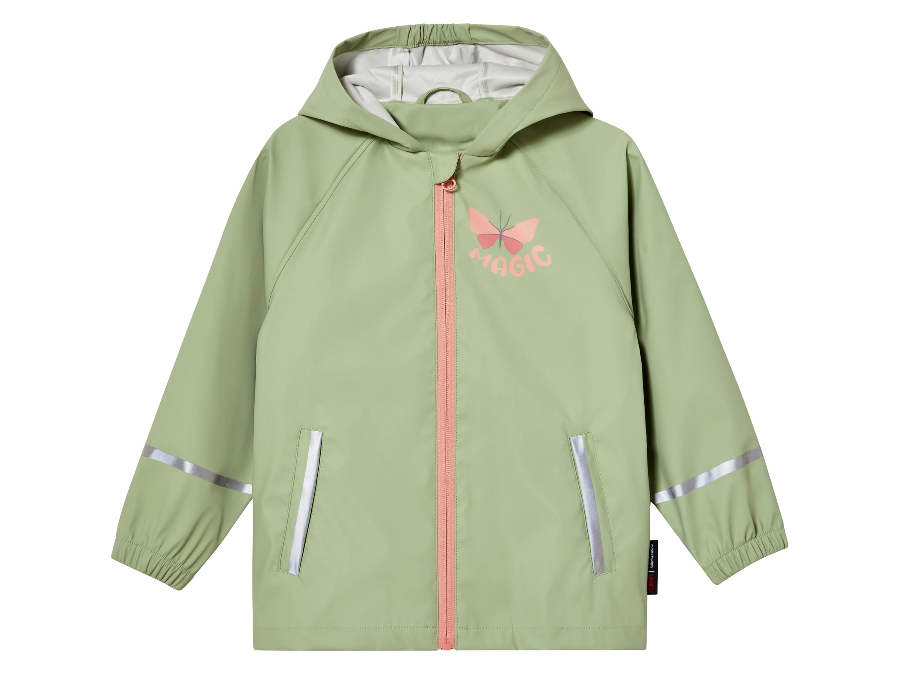 lupilu Kurtka dziecięca przeciwdeszczowa Zielony, 86/92